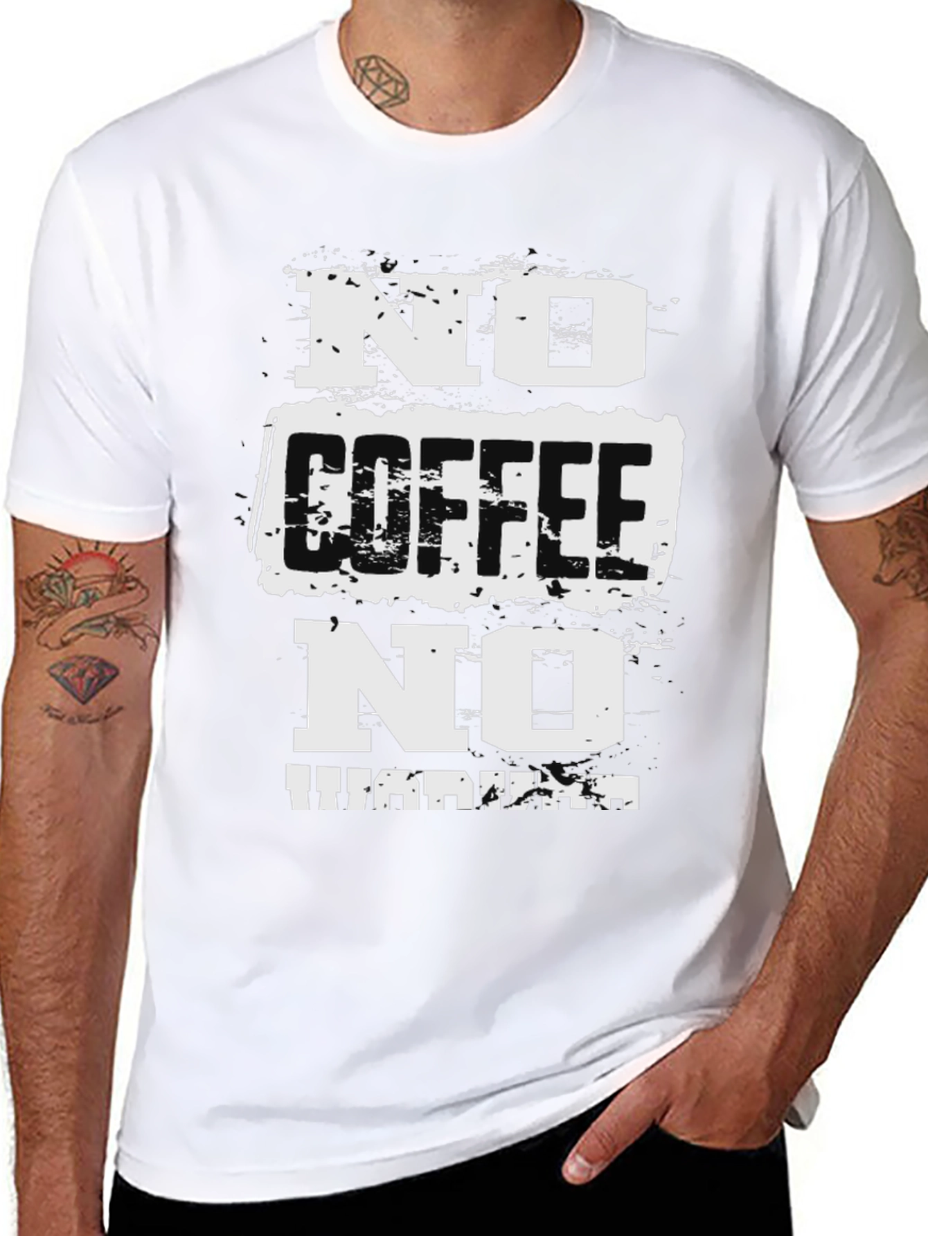 No Coffee No Workee T-Shirt