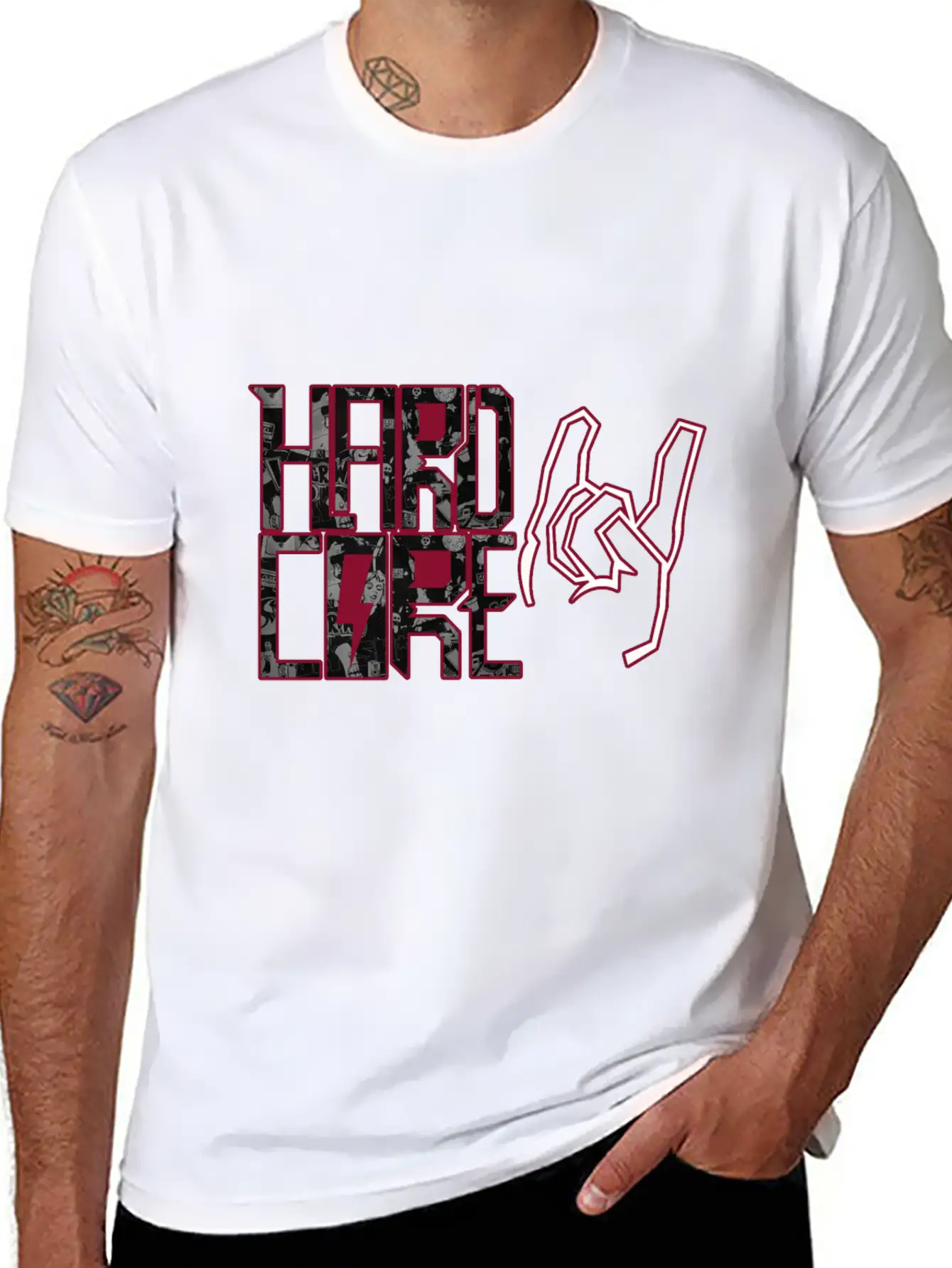 HC Music Unisex Short Sleeve Soft Cotton T-Shirt – Casual Everyday Wear
