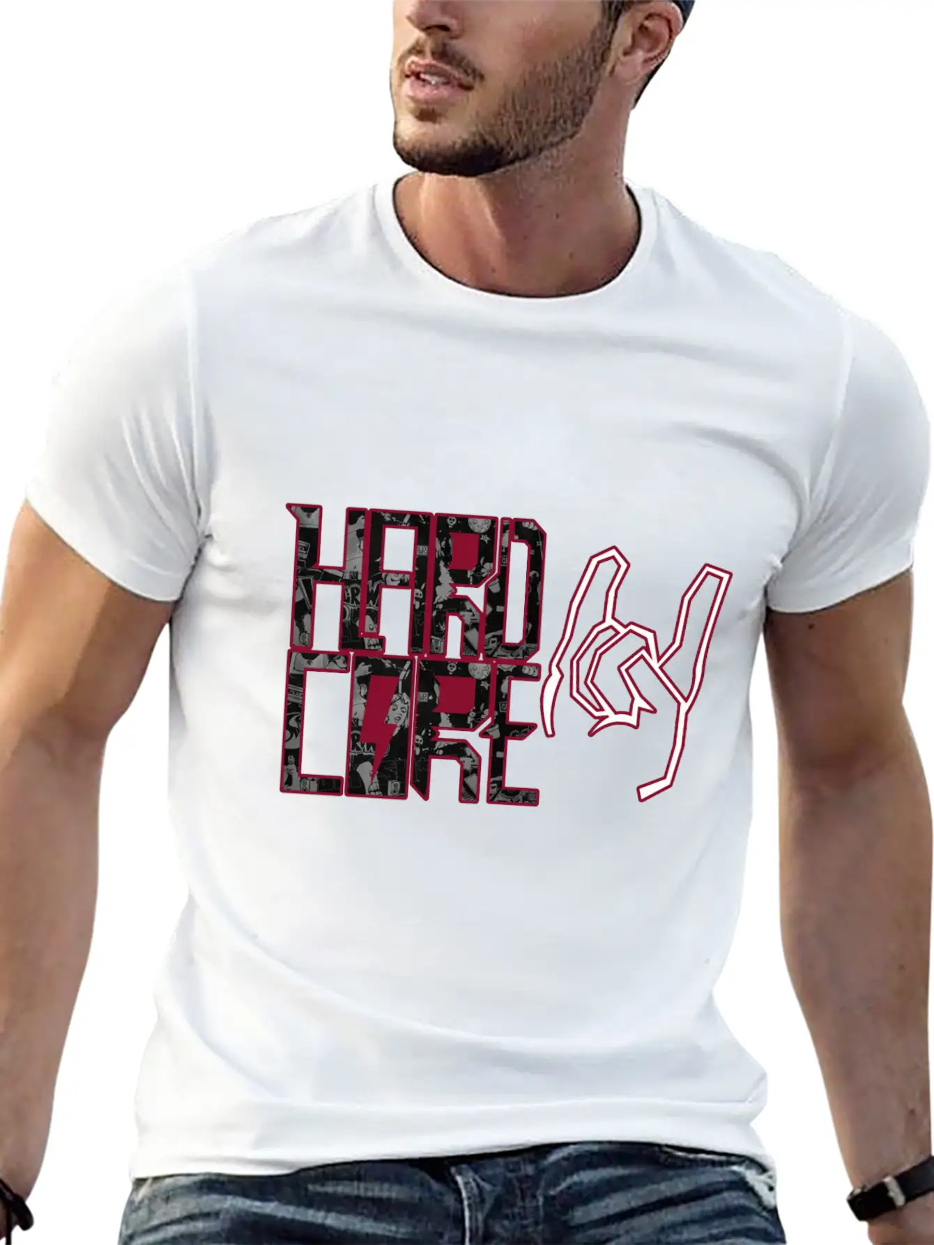HC Music Unisex Short Sleeve Soft Cotton T-Shirt – Casual Everyday Wear