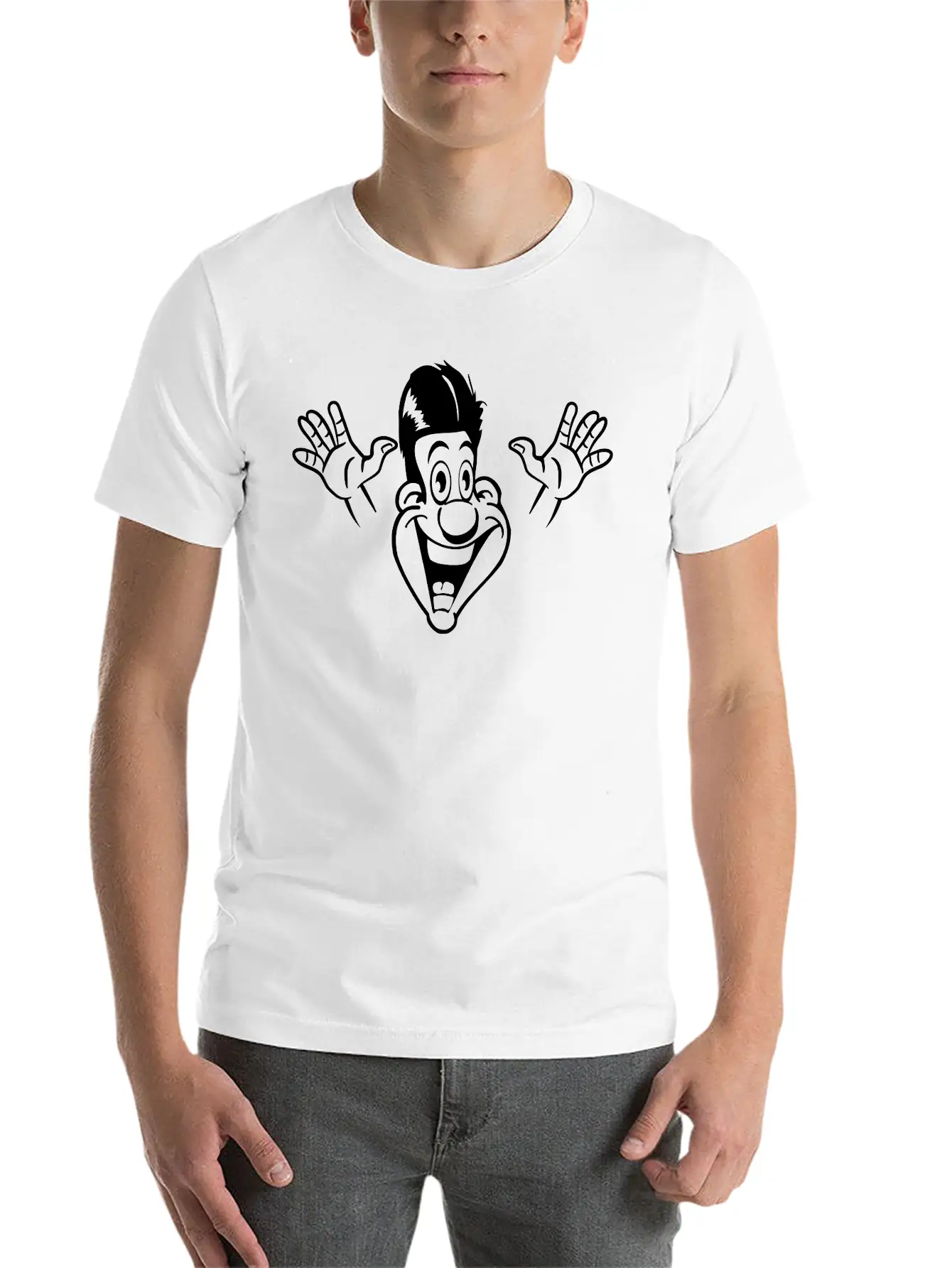 Head Hands Joy Timeless Short Sleeve Tee – Comfy And Minimalist Design