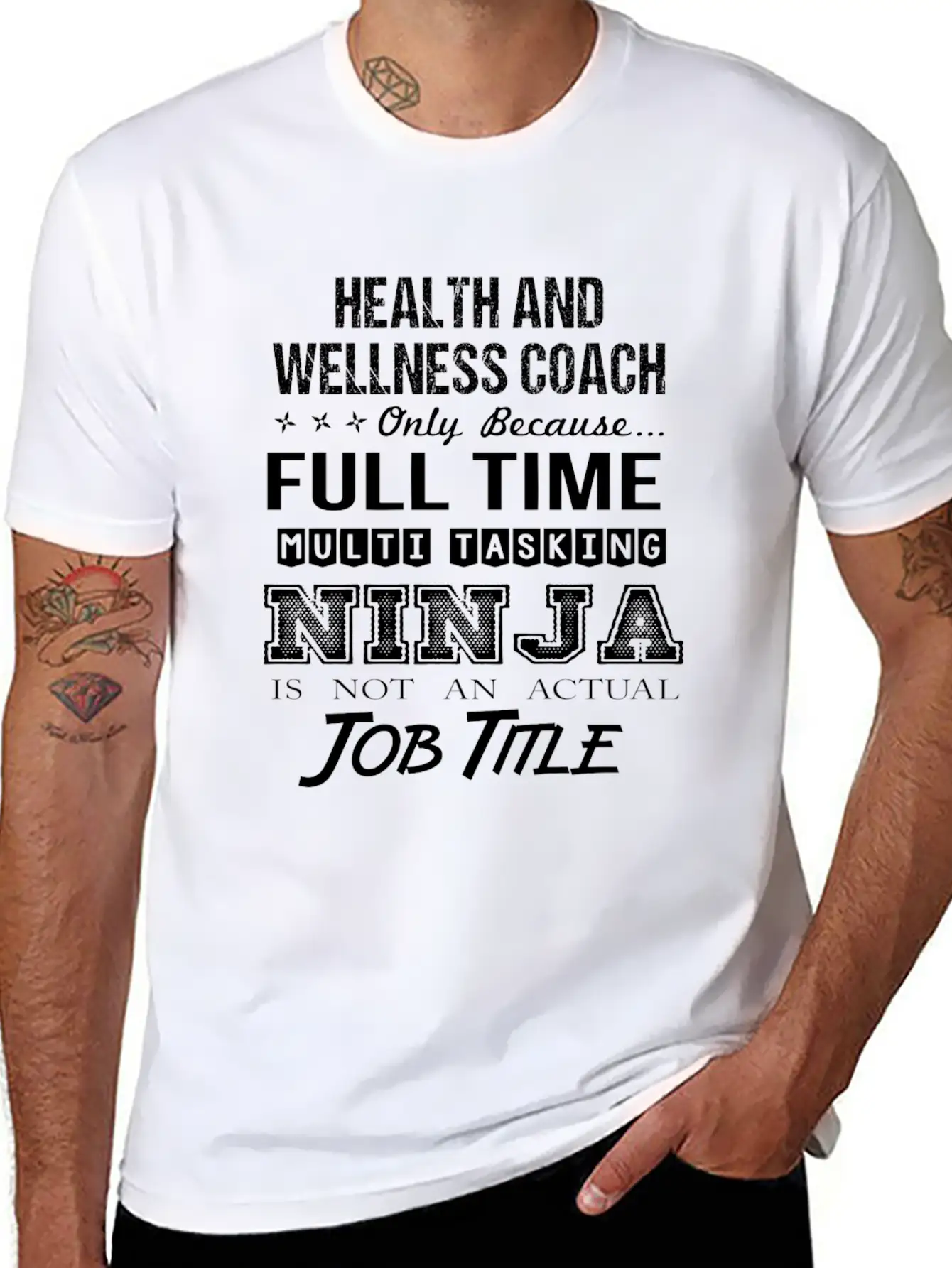 Health And Wellness Coach T Shirt - Multitasking N Stylish Everyday T-Shirt – Unisex Basic Cotton Tee
