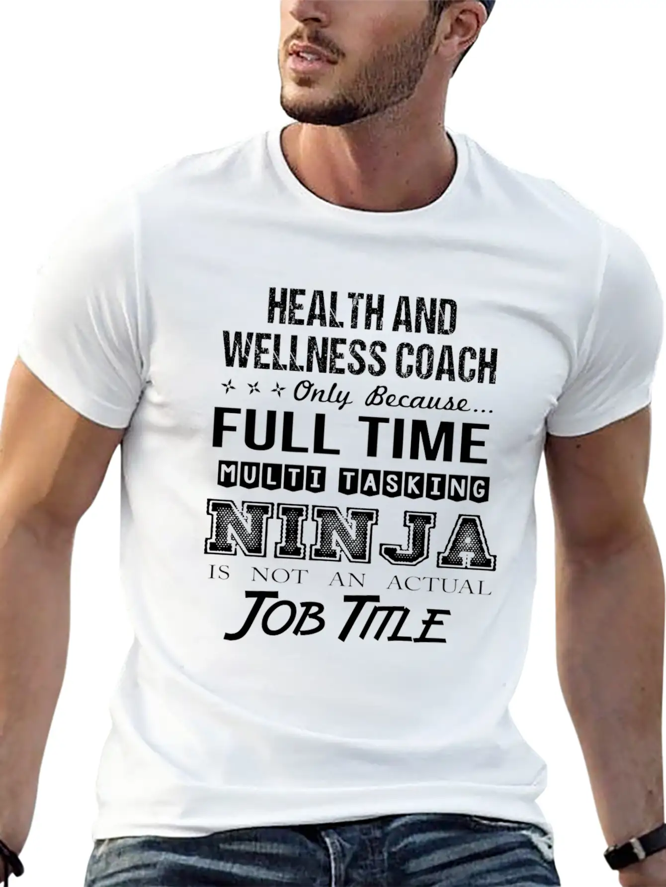 Health And Wellness Coach T Shirt - Multitasking N Stylish Everyday T-Shirt – Unisex Basic Cotton Tee