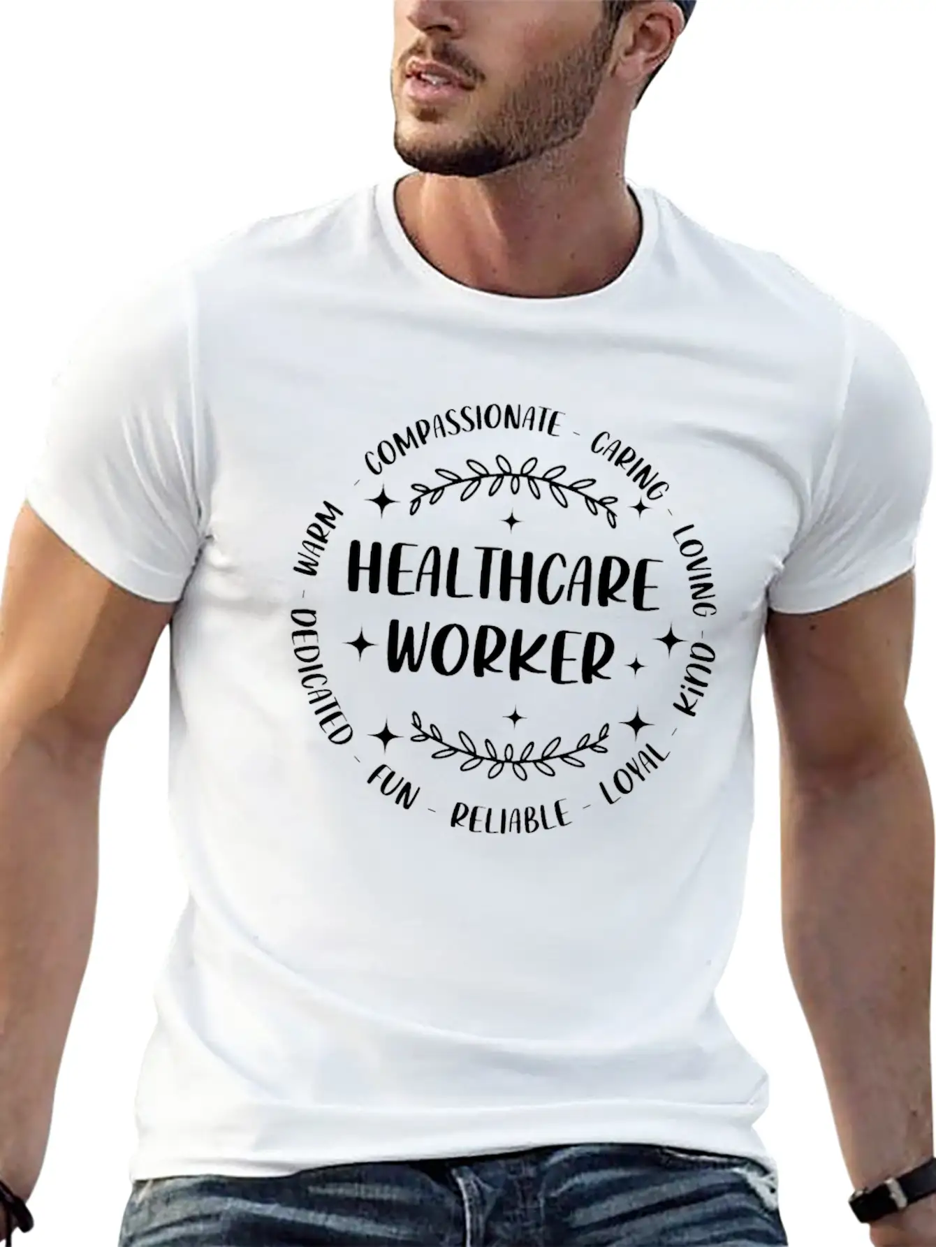 Healthcare Worker Pharmacist Technician Pharm Tech Basic Graphic T-Shirt – Daily Comfort In Soft Cotton