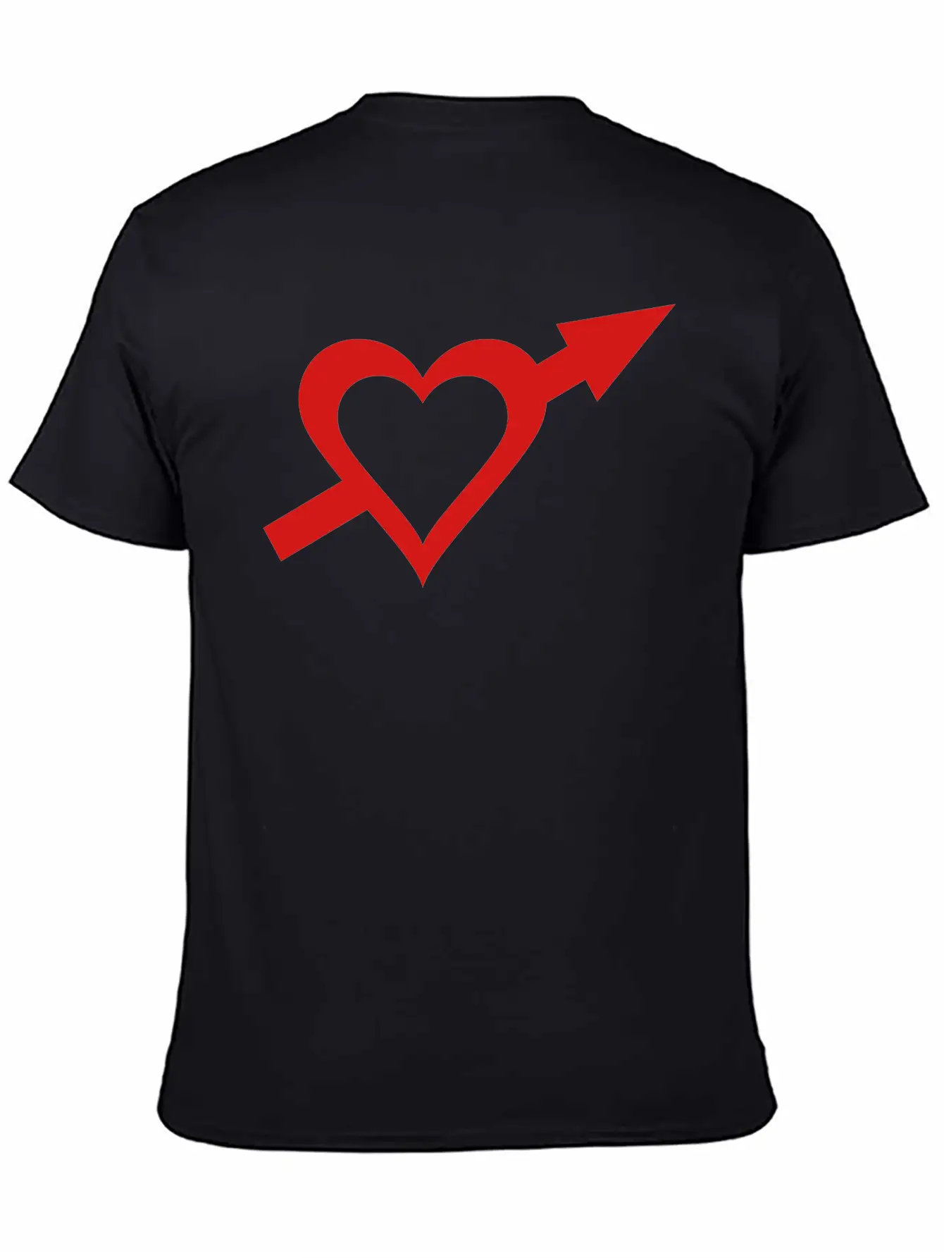 Heart And Arrow Timeless Short Sleeve Tee – Comfy And Minimalist Design