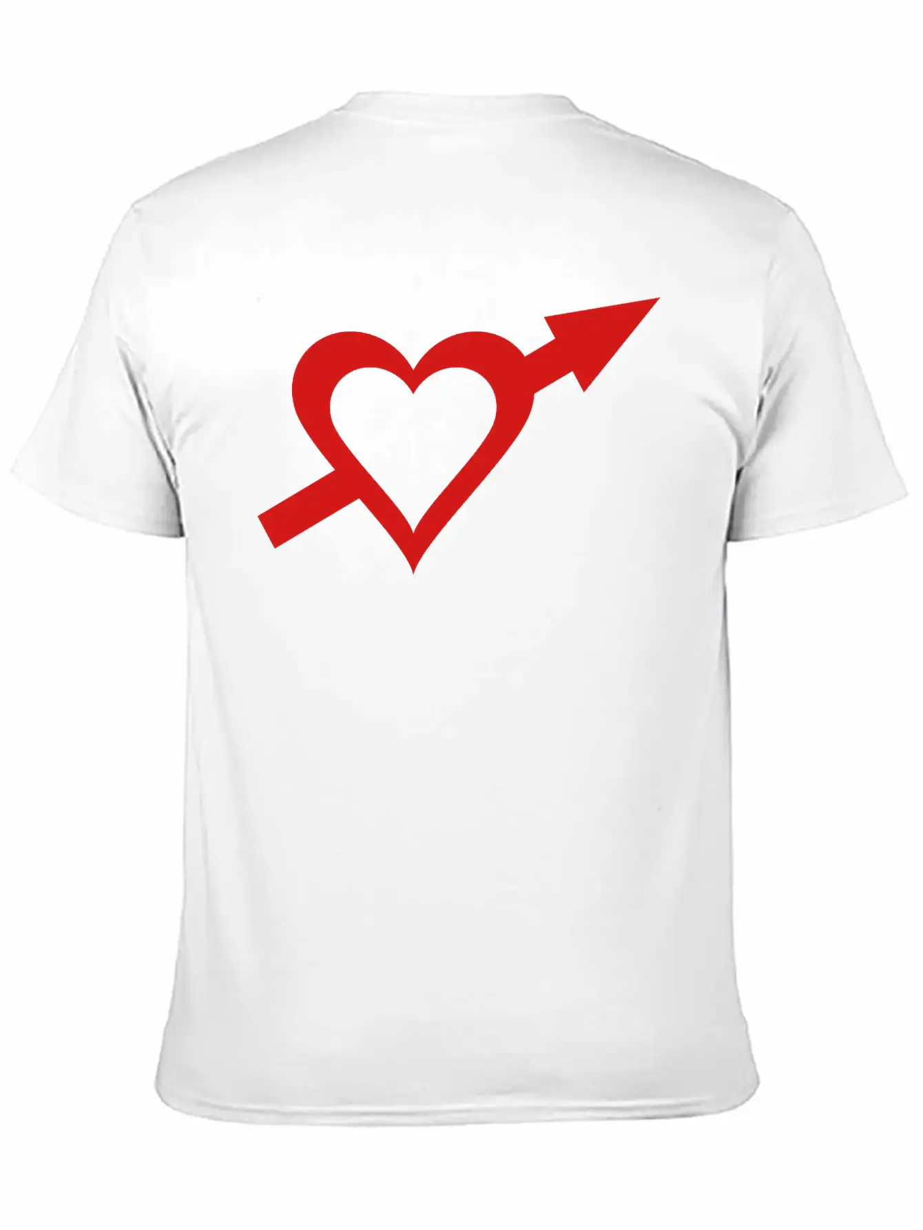 Heart And Arrow Timeless Short Sleeve Tee – Comfy And Minimalist Design