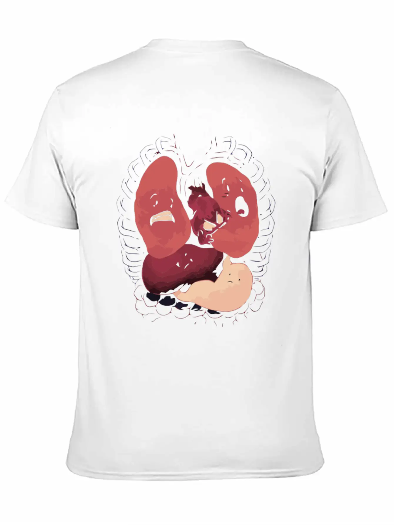 Heart Attack Basic Graphic T-Shirt – Daily Comfort In Soft Cotton