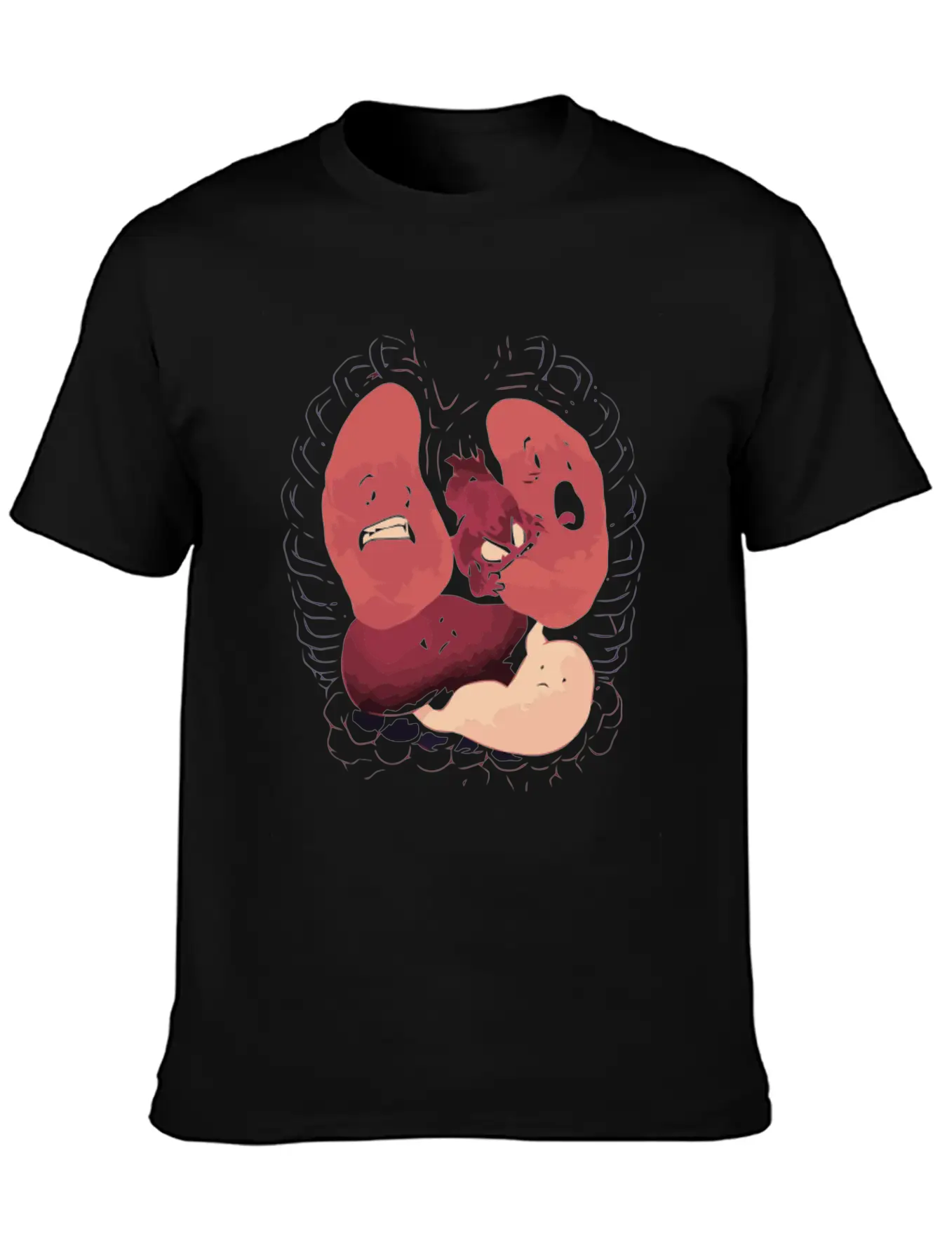 Heart Attack Basic Graphic T-Shirt – Daily Comfort In Soft Cotton