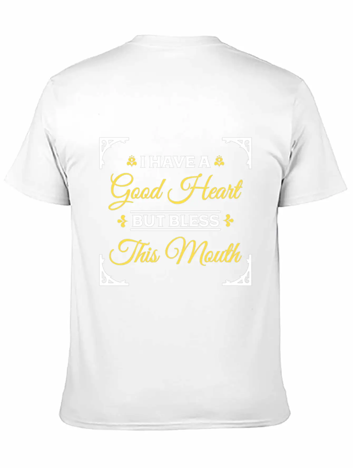 Heart But Bless This Mouth - Cory Music Unisex Short Sleeve Soft Cotton T-Shirt – Casual Everyday Wear