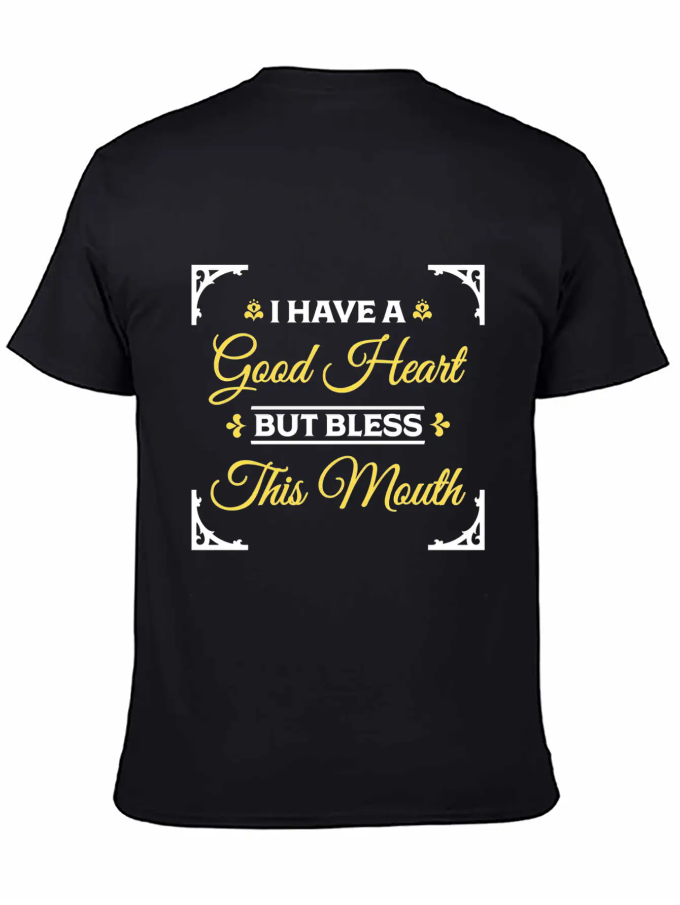 Heart But Bless This Mouth - Cory Music Unisex Short Sleeve Soft Cotton T-Shirt – Casual Everyday Wear