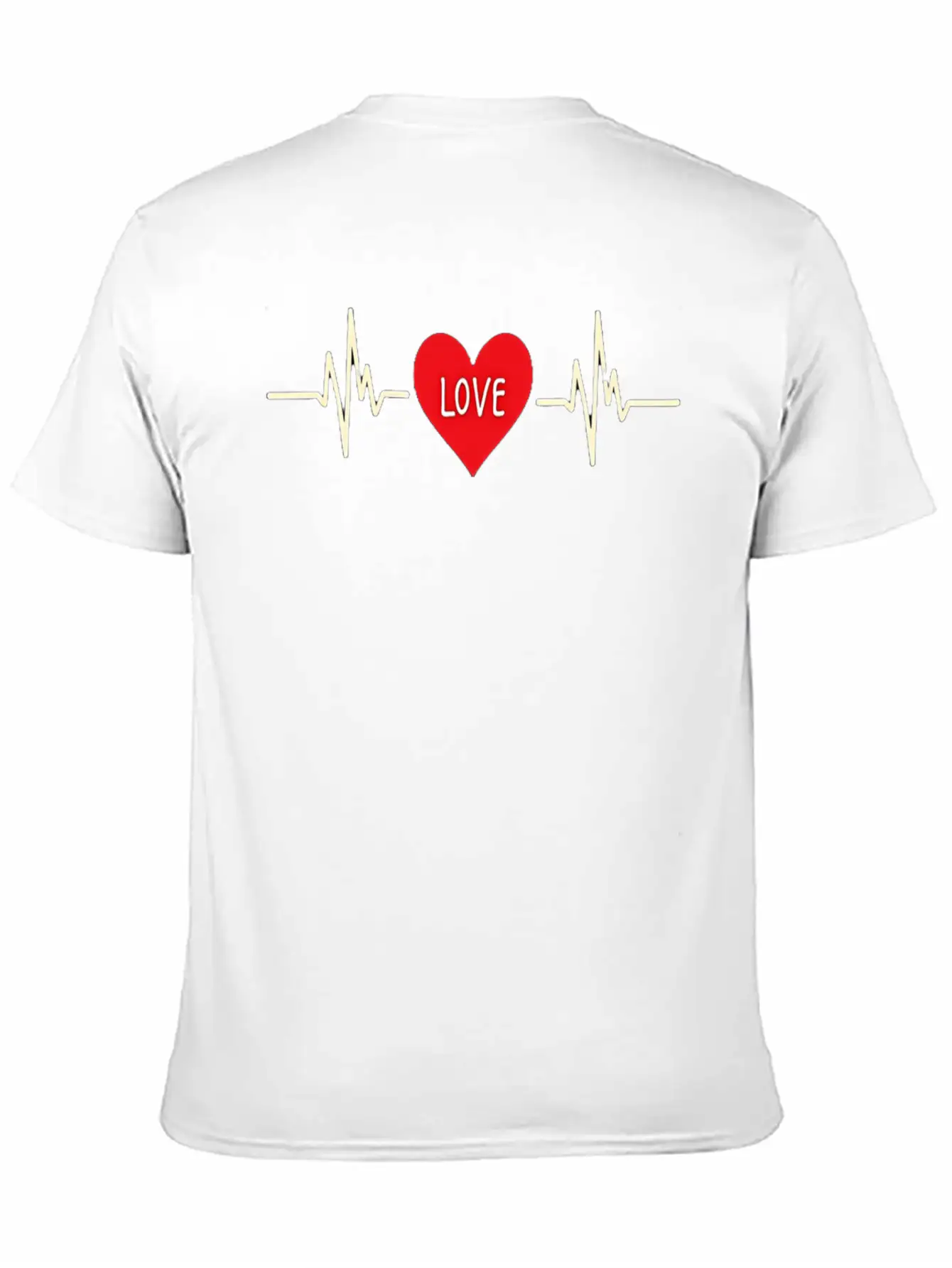 Heart Of Love Basic Graphic T-Shirt – Daily Comfort In Soft Cotton