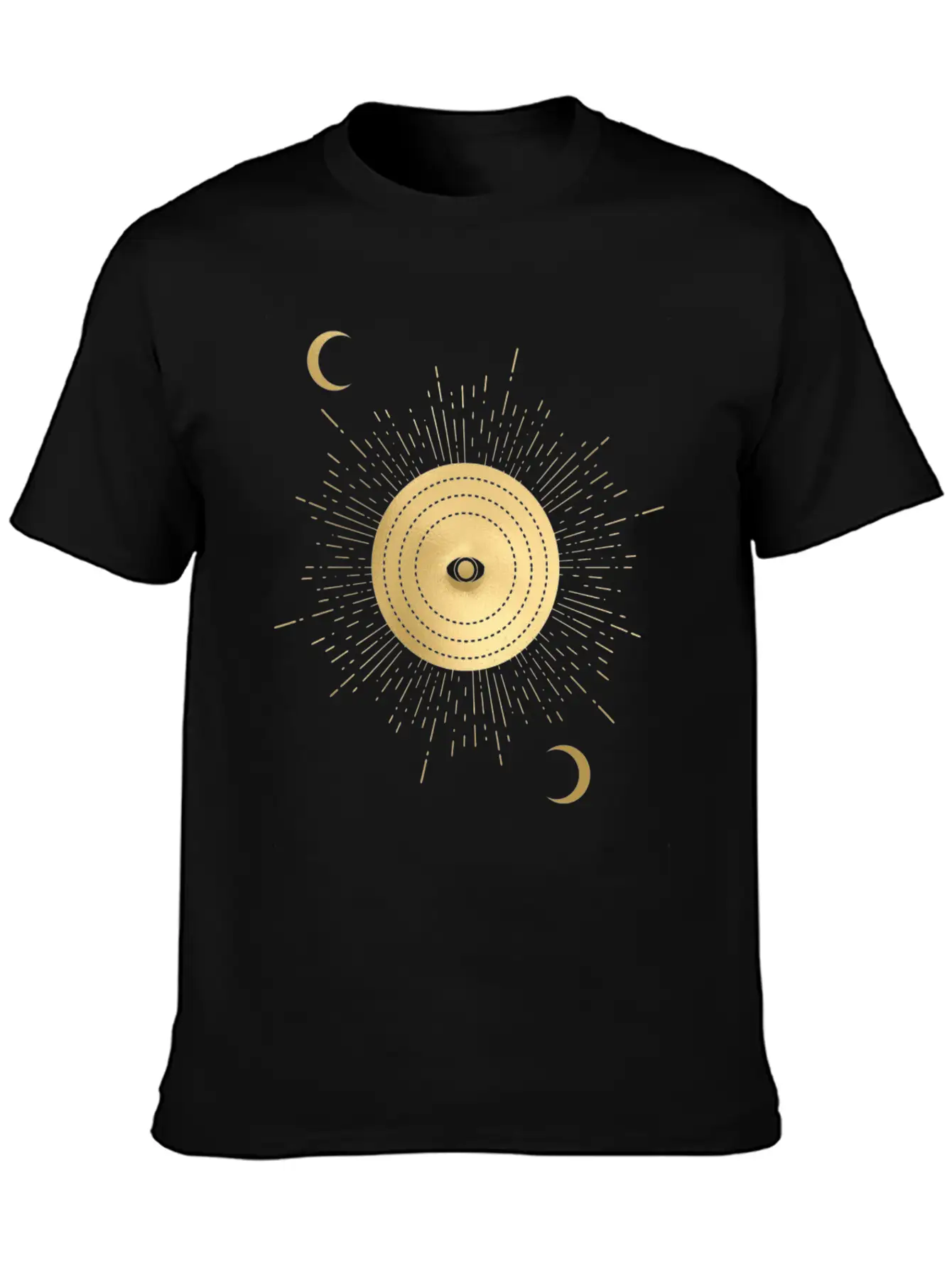 Heart Roses Occult Skullmystic T-shirt Blackcraft Timeless Short Sleeve Tee – Comfy And Minimalist Design