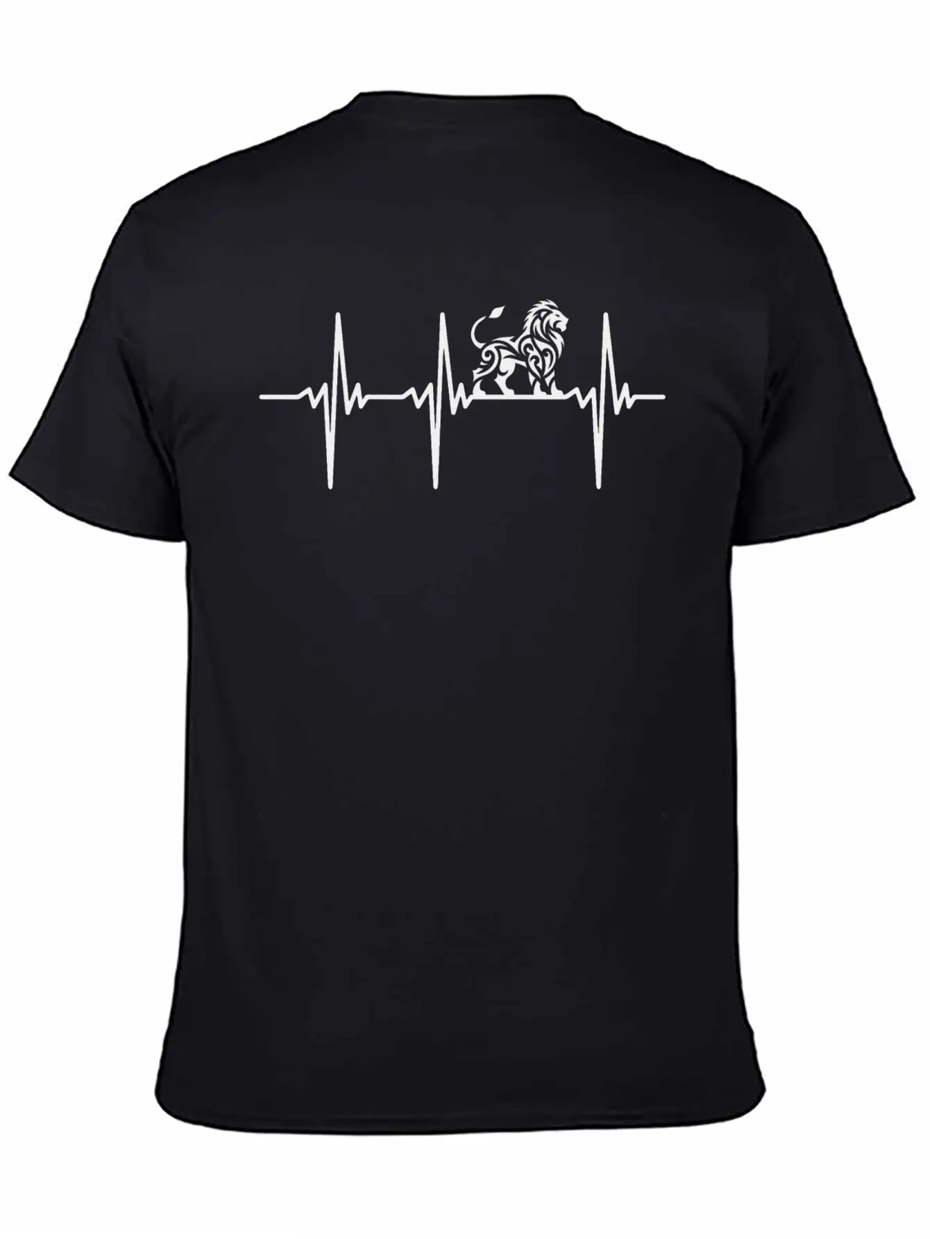 Heartbeat For Proud Tattoo Lions Stylish Everyday T-Shirt – Unisex Basic Cotton Tee