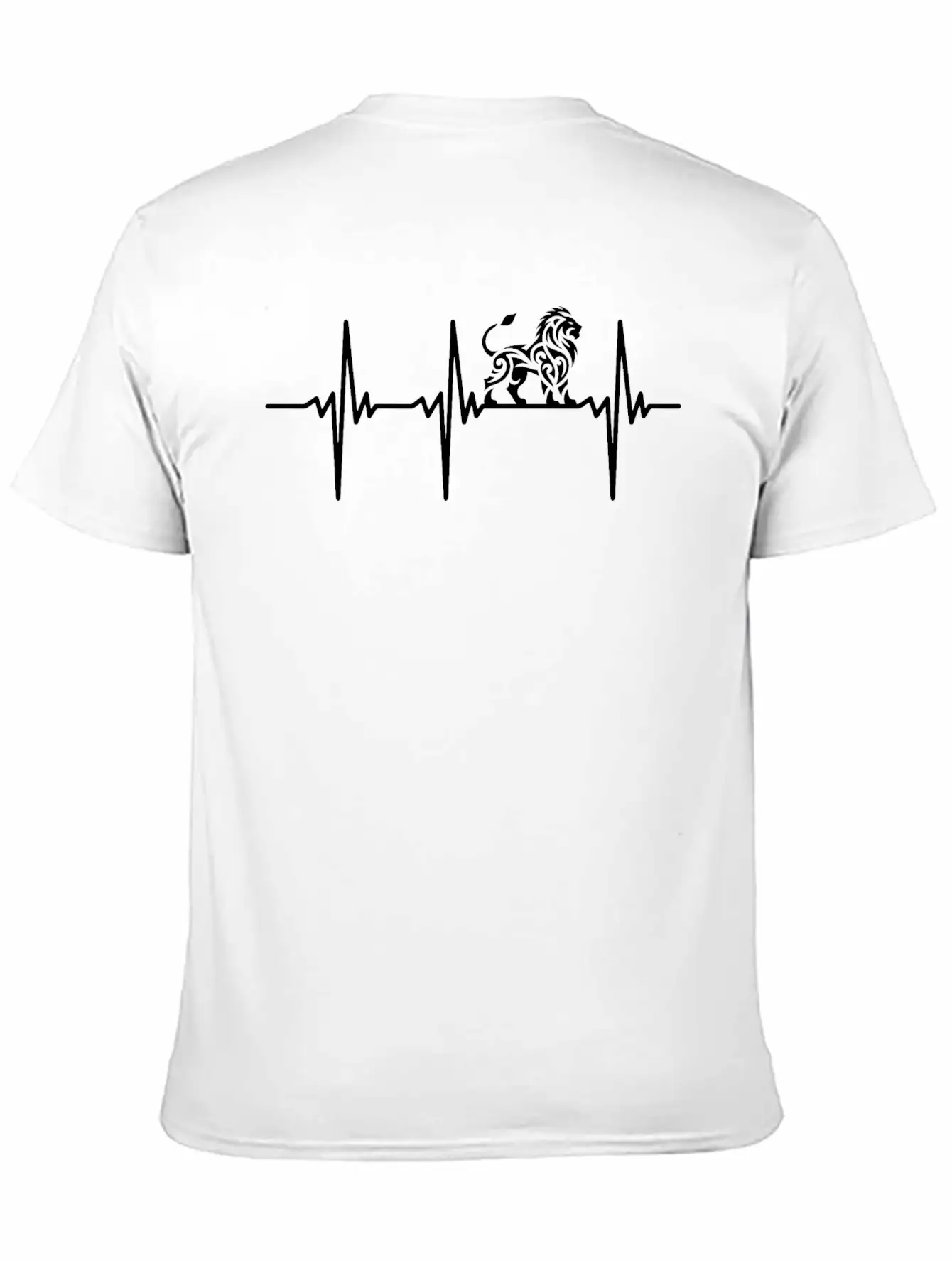 Heartbeat For Proud Tattoo Lions Stylish Everyday T-Shirt – Unisex Basic Cotton Tee