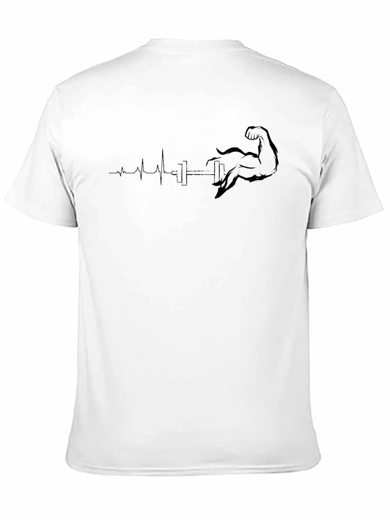 Heartbeat Gym Relaxed Everyday Tee – Lightweight And Durable Cotton