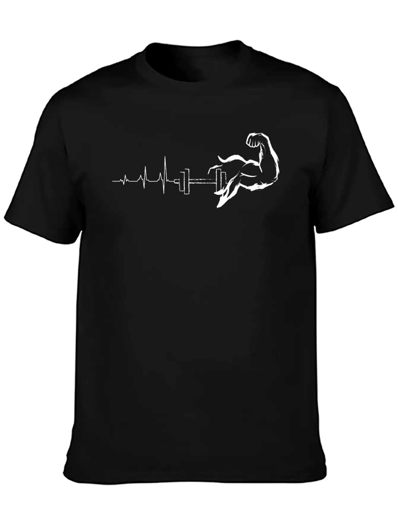 Heartbeat Gym Relaxed Everyday Tee – Lightweight And Durable Cotton