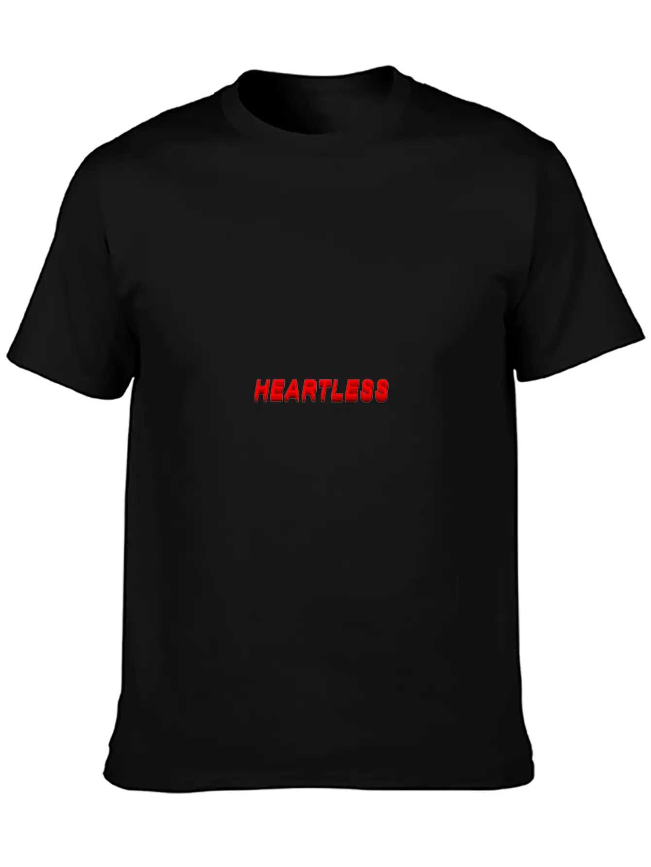 Heartless Aesthetic Grunge E Girl Eboy Teen Girls Unisex Short Sleeve Soft Cotton T-Shirt – Casual Everyday Wear