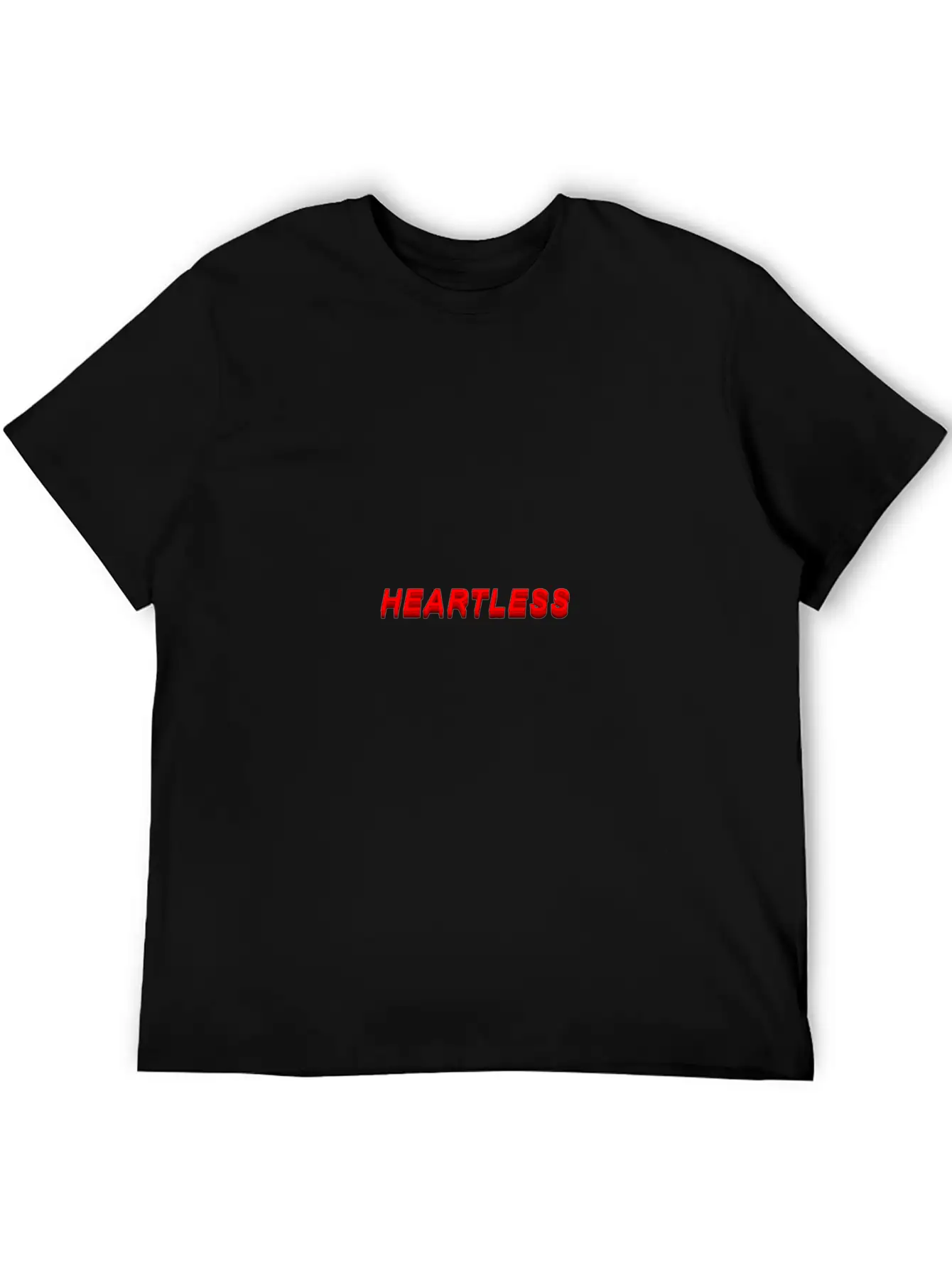 Heartless Aesthetic Grunge E Girl Eboy Teen Girls Unisex Short Sleeve Soft Cotton T-Shirt – Casual Everyday Wear