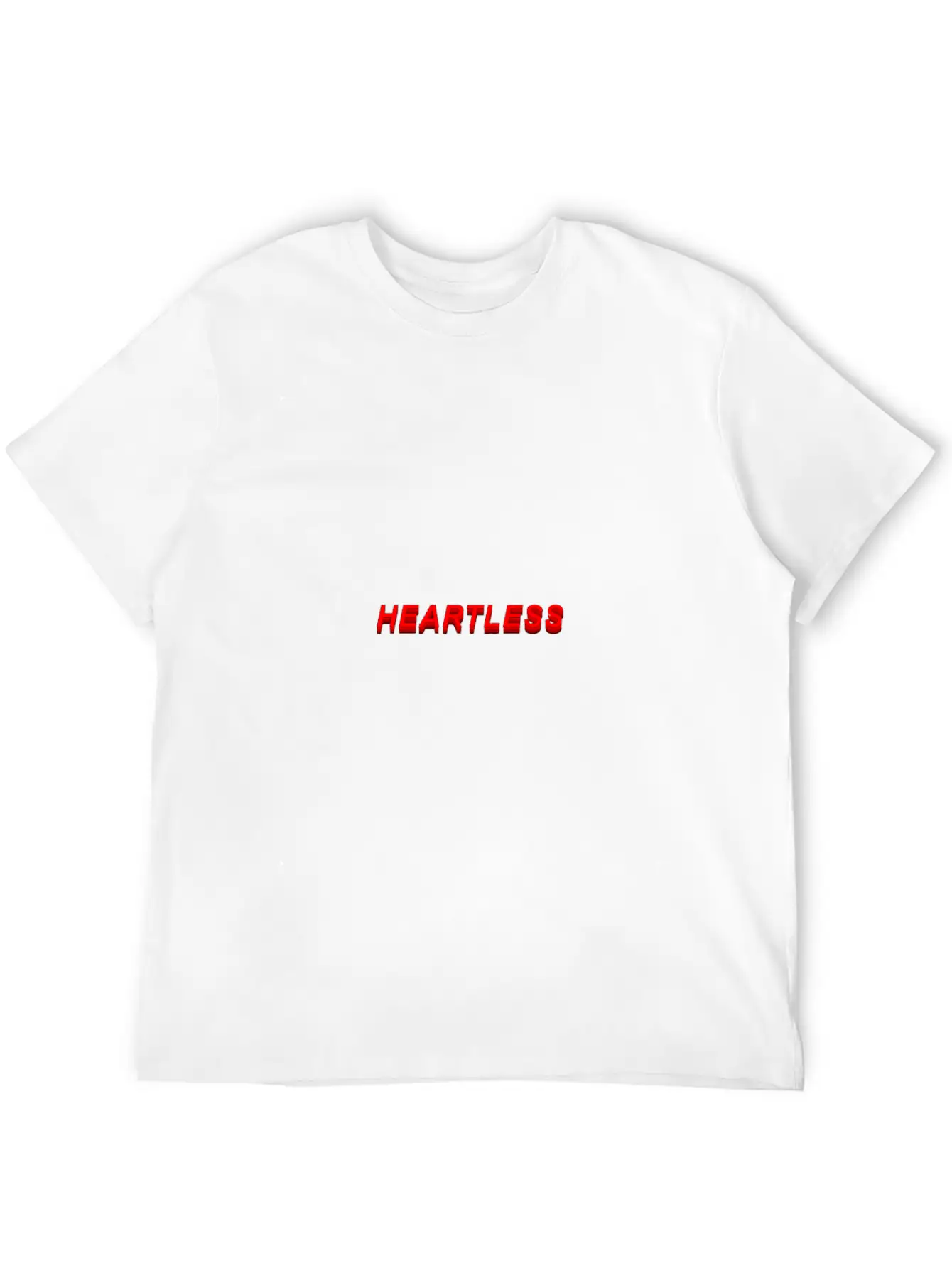Heartless Aesthetic Grunge E Girl Eboy Teen Girls Unisex Short Sleeve Soft Cotton T-Shirt – Casual Everyday Wear