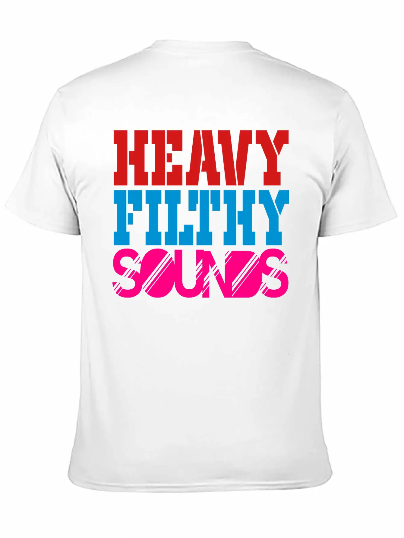 Heavy Filthy Sounds Comfortable Minimalist Graphic Tee – Summer Style Essential
