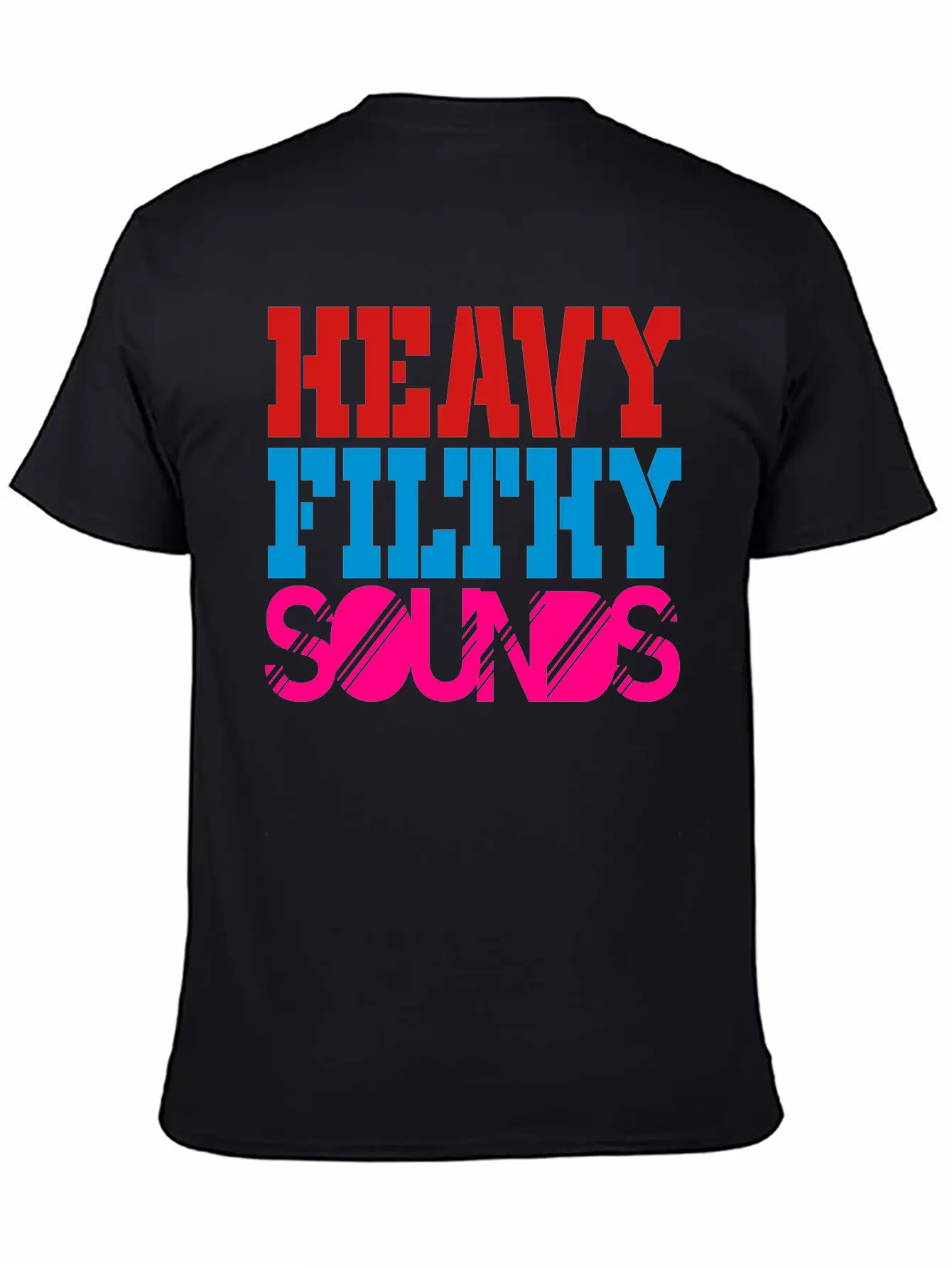 Heavy Filthy Sounds Comfortable Minimalist Graphic Tee – Summer Style Essential