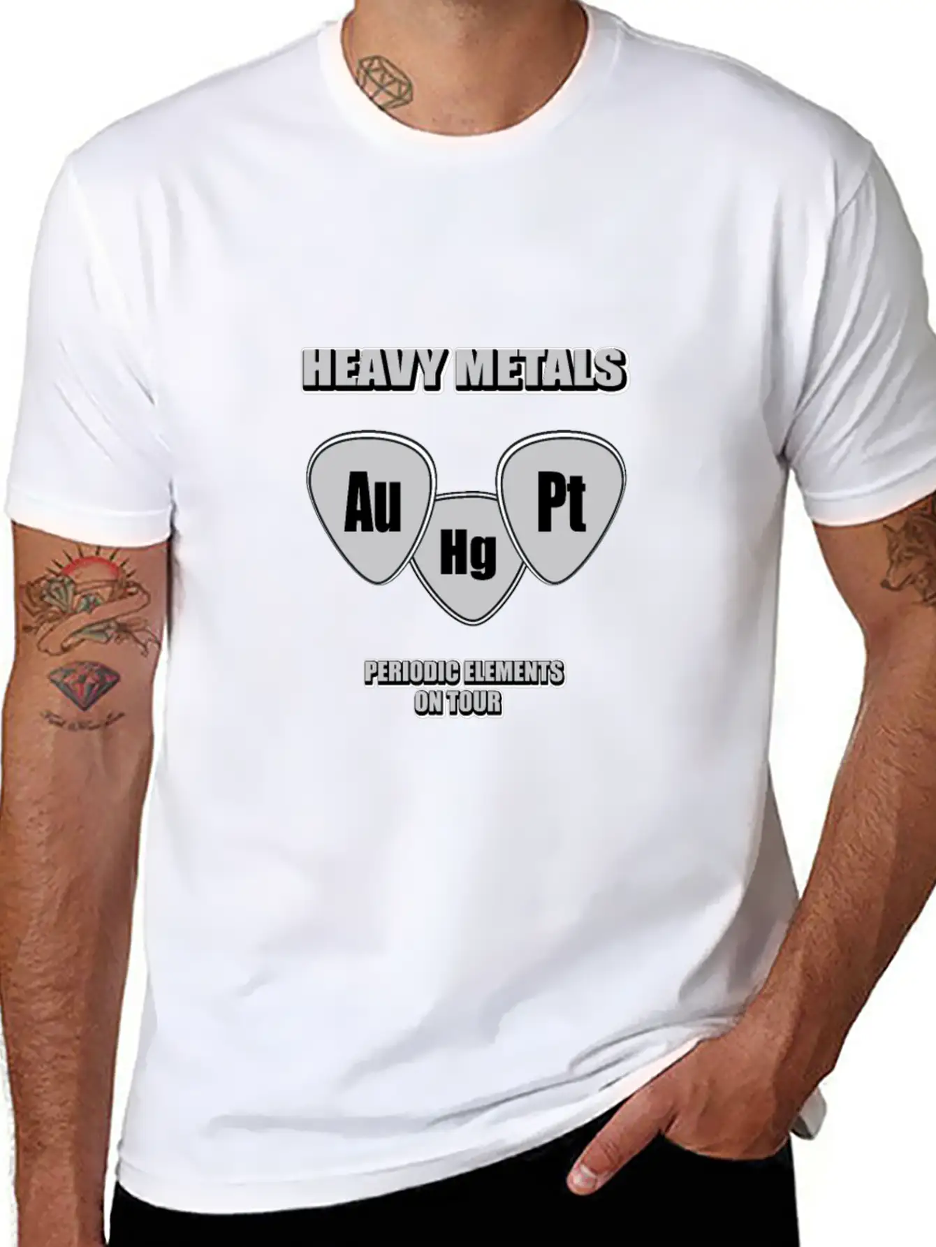 Heavy Metal Heavy Metal Pick Funny Gift Stylish Everyday T-Shirt – Unisex Basic Cotton Tee