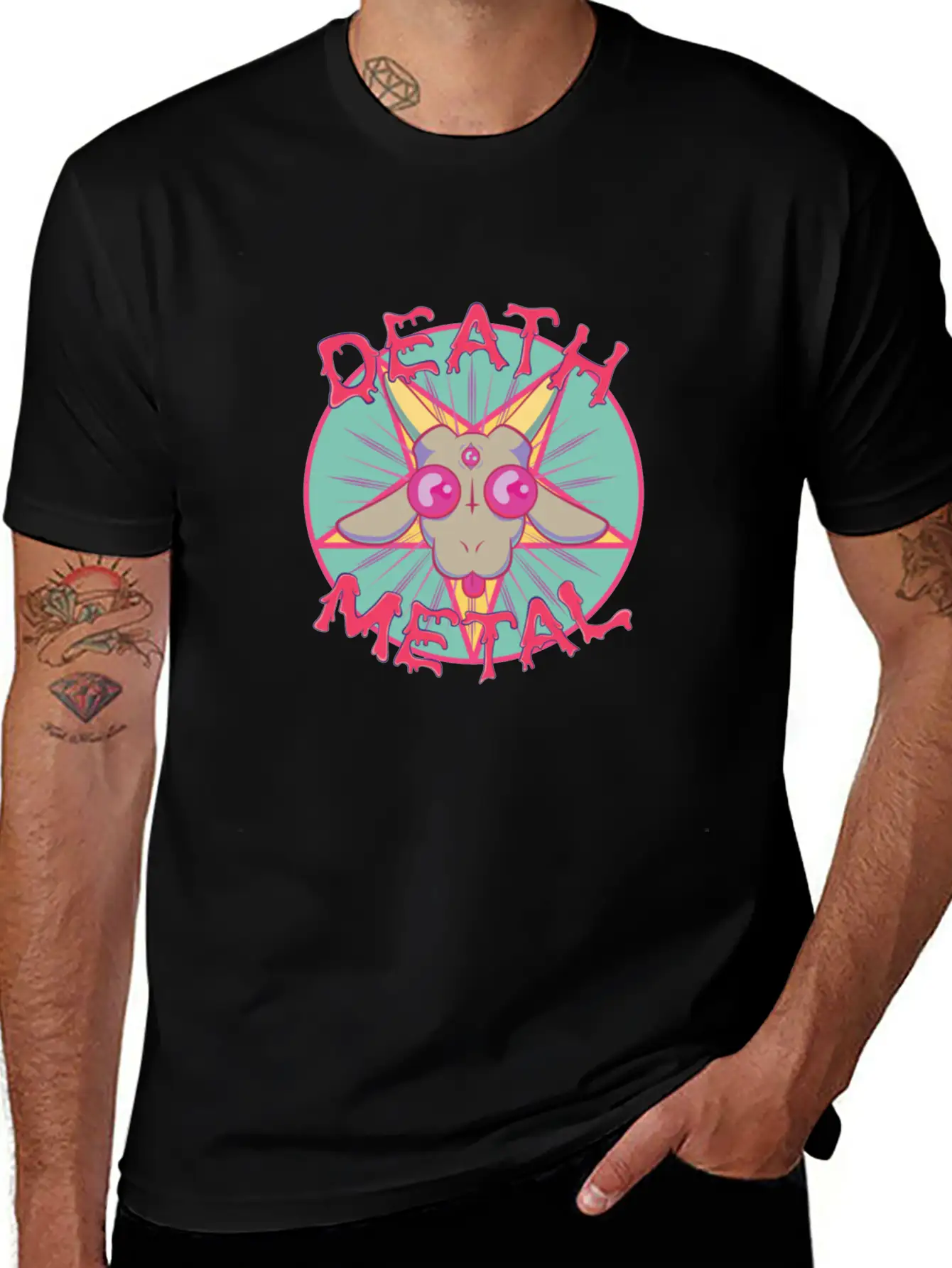 HEAVY METAL PARODY Basic Graphic T-Shirt – Daily Comfort In Soft Cotton