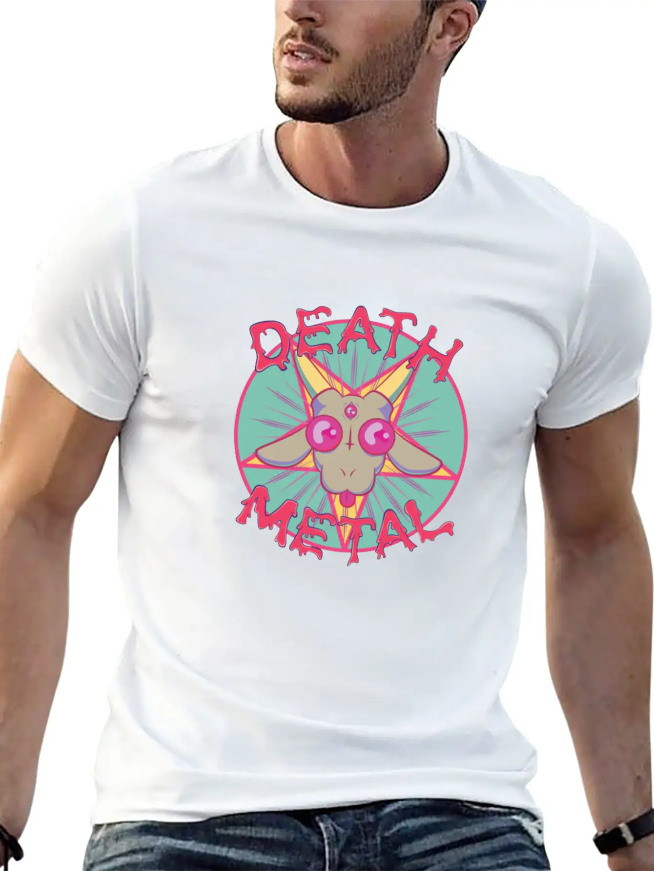 HEAVY METAL PARODY Basic Graphic T-Shirt – Daily Comfort In Soft Cotton