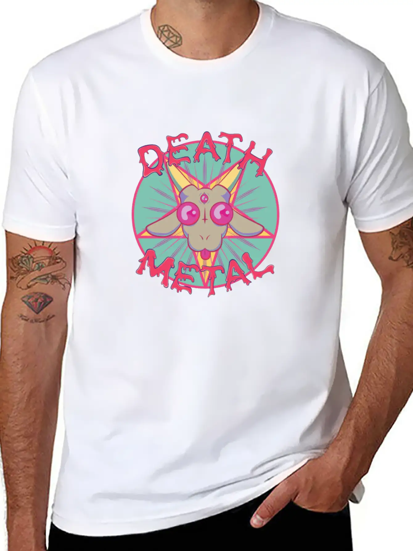 HEAVY METAL PARODY Basic Graphic T-Shirt – Daily Comfort In Soft Cotton