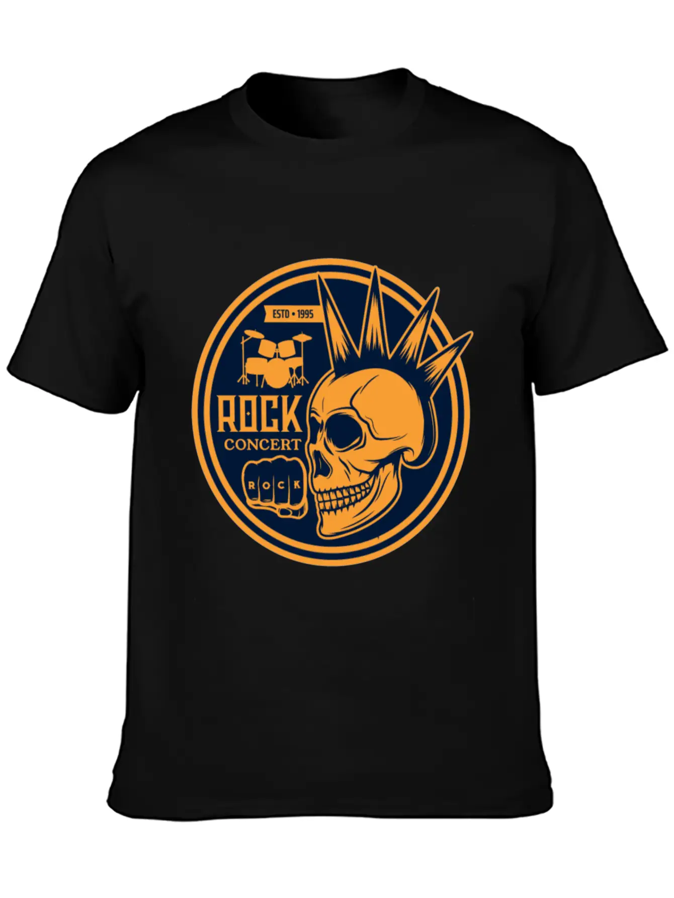 Heavy Rock And Punk Music Stylish Everyday T-Shirt – Unisex Basic Cotton Tee