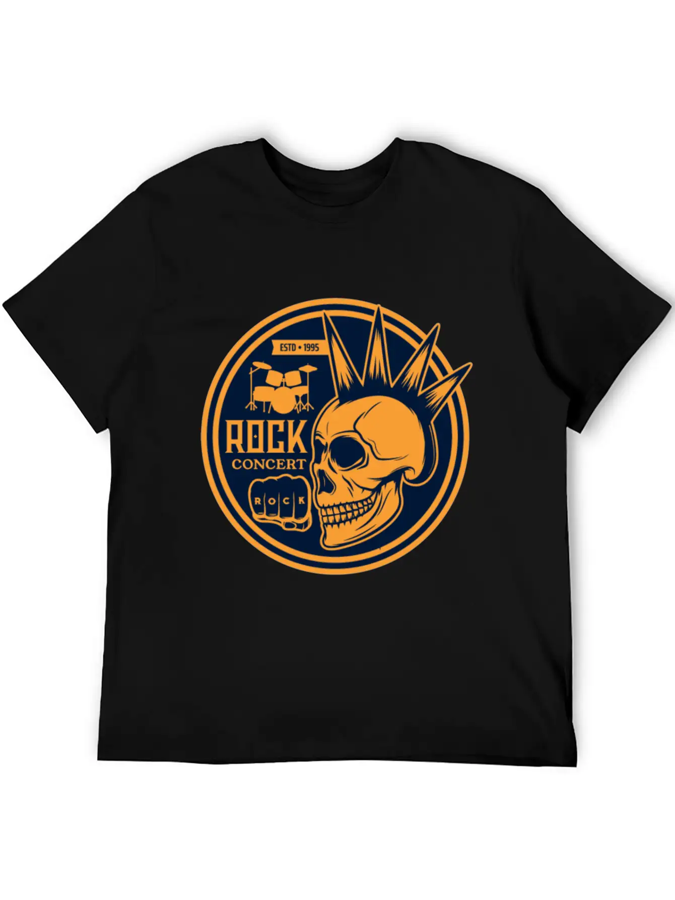 Heavy Rock And Punk Music Stylish Everyday T-Shirt – Unisex Basic Cotton Tee