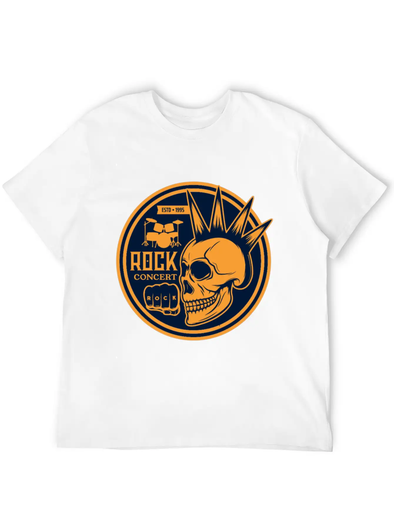 Heavy Rock And Punk Music Stylish Everyday T-Shirt – Unisex Basic Cotton Tee