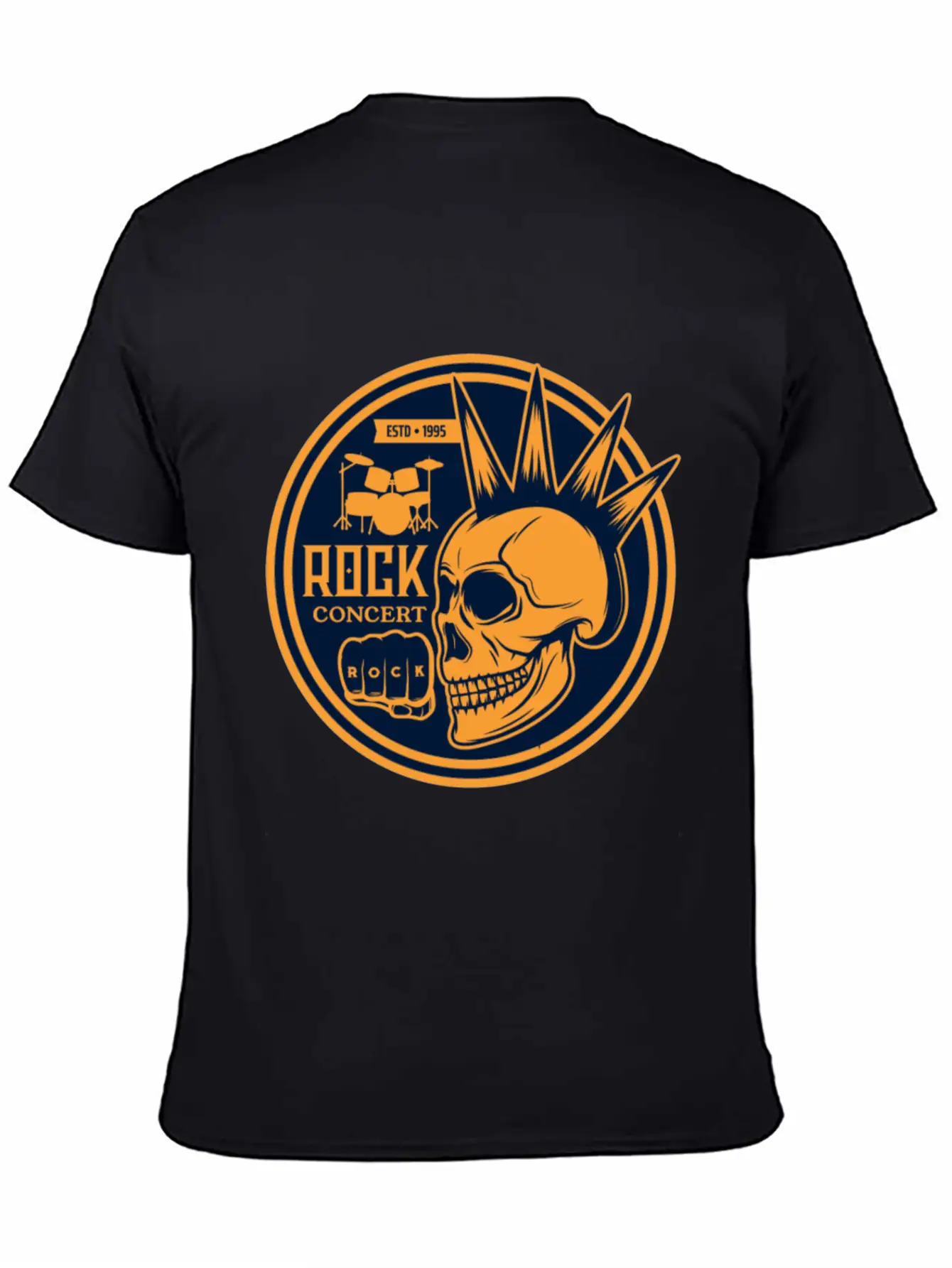 Heavy Rock And Punk Music Stylish Everyday T-Shirt – Unisex Basic Cotton Tee
