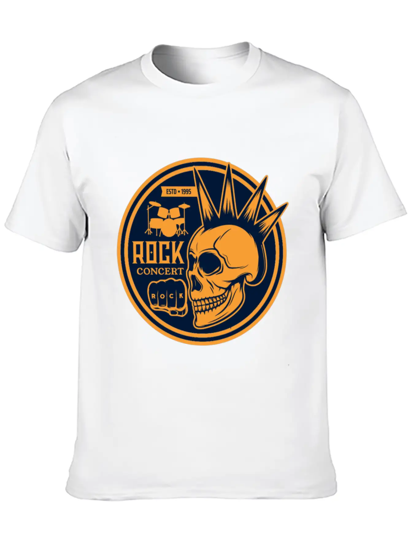 Heavy Rock And Punk Music Stylish Everyday T-Shirt – Unisex Basic Cotton Tee
