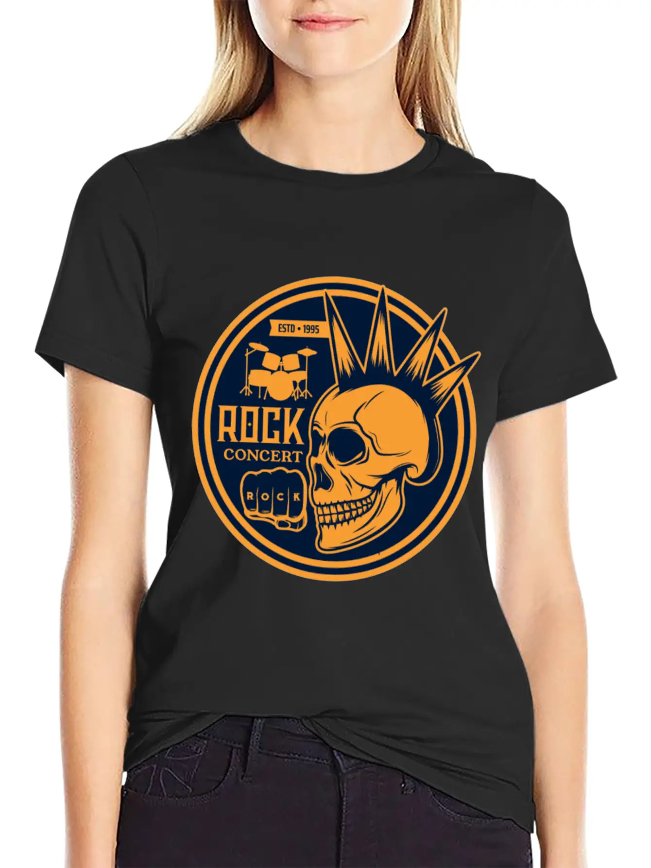 Heavy Rock And Punk Music Stylish Everyday T-Shirt – Unisex Basic Cotton Tee
