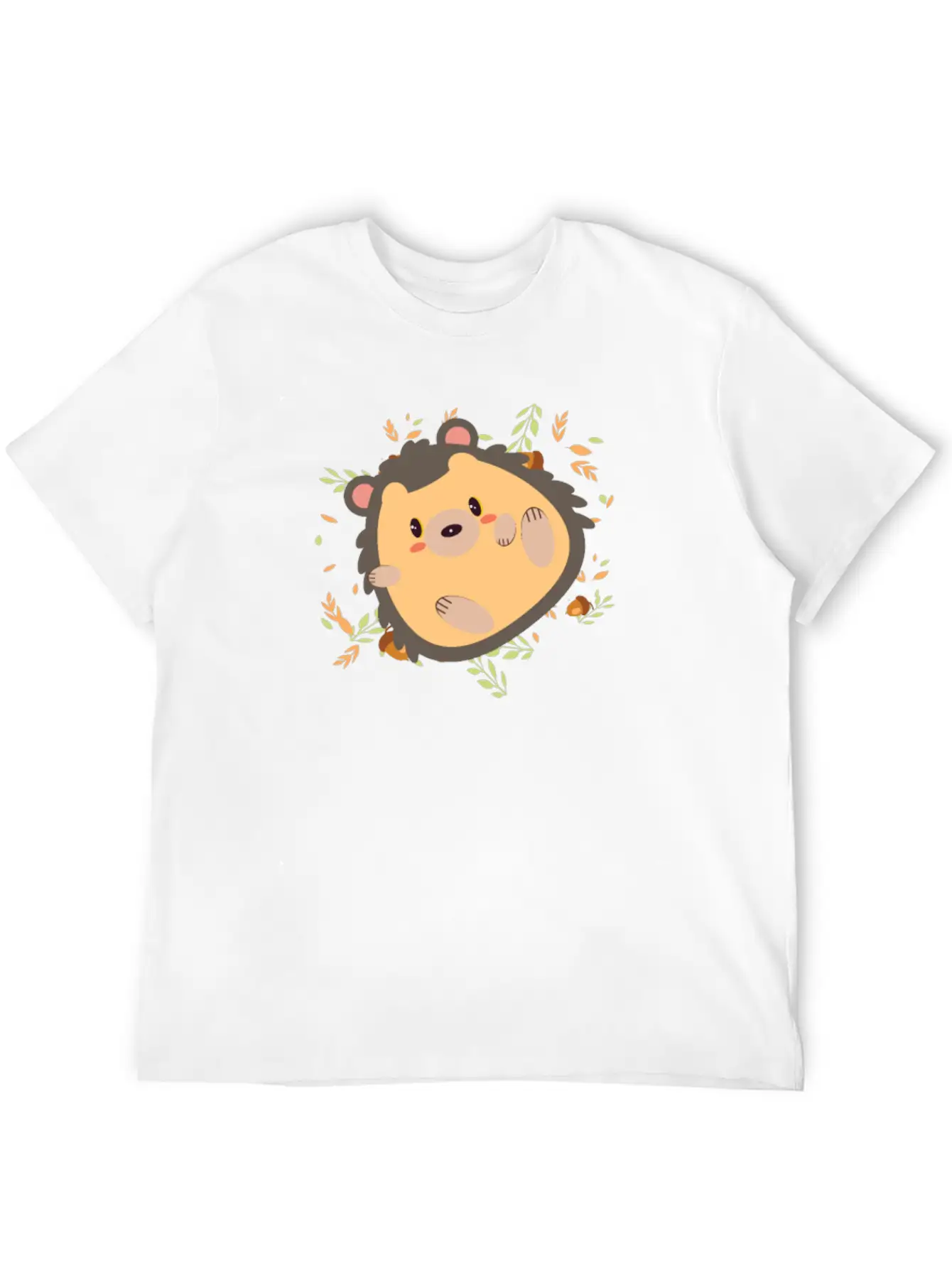 Hedgehog Real Cute Chilling Timeless Short Sleeve Tee – Comfy And Minimalist Design