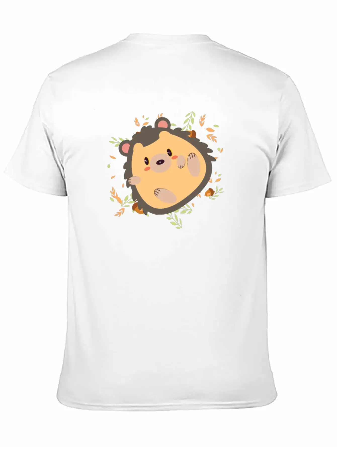 Hedgehog Real Cute Chilling Timeless Short Sleeve Tee – Comfy And Minimalist Design
