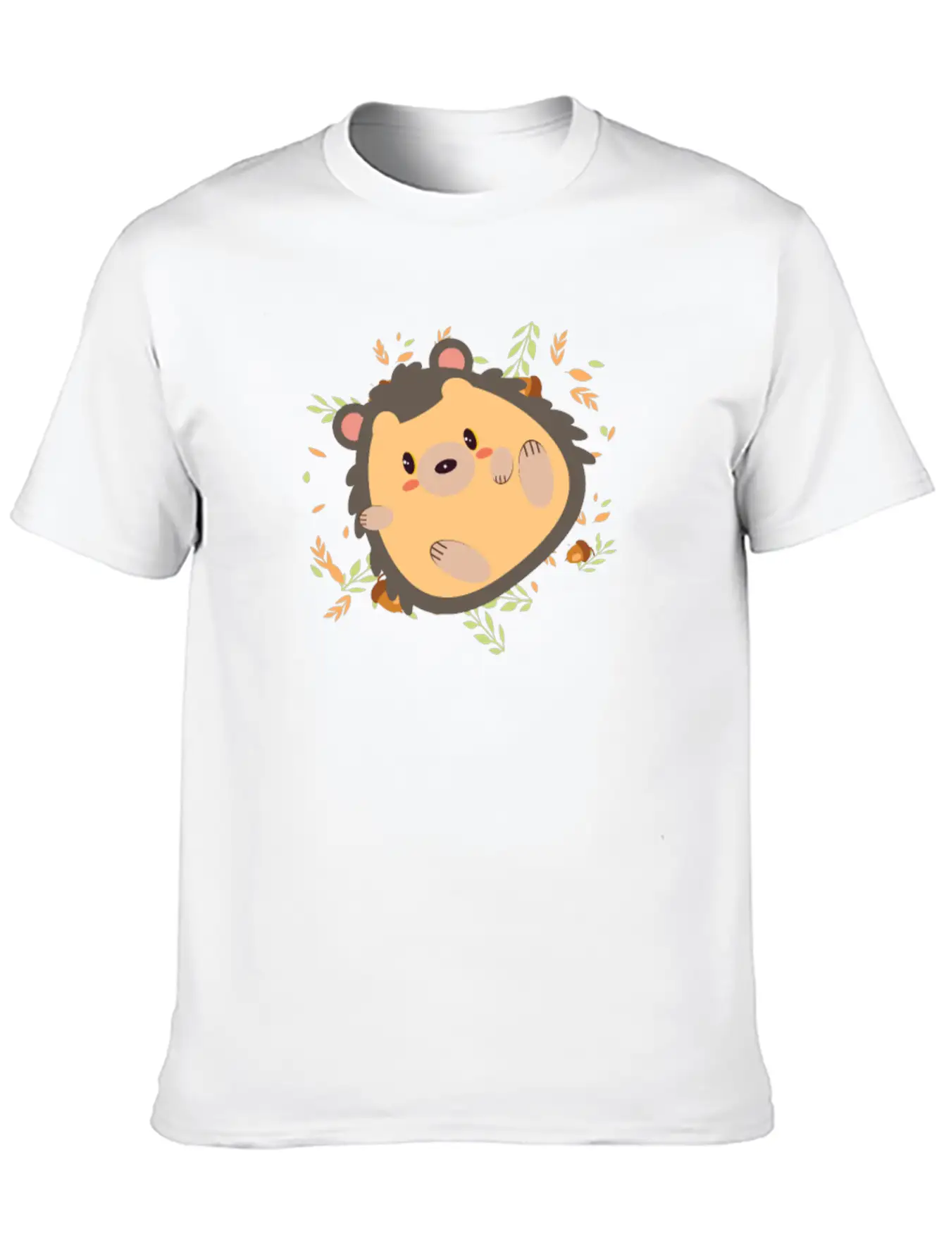 Hedgehog Real Cute Chilling Timeless Short Sleeve Tee – Comfy And Minimalist Design