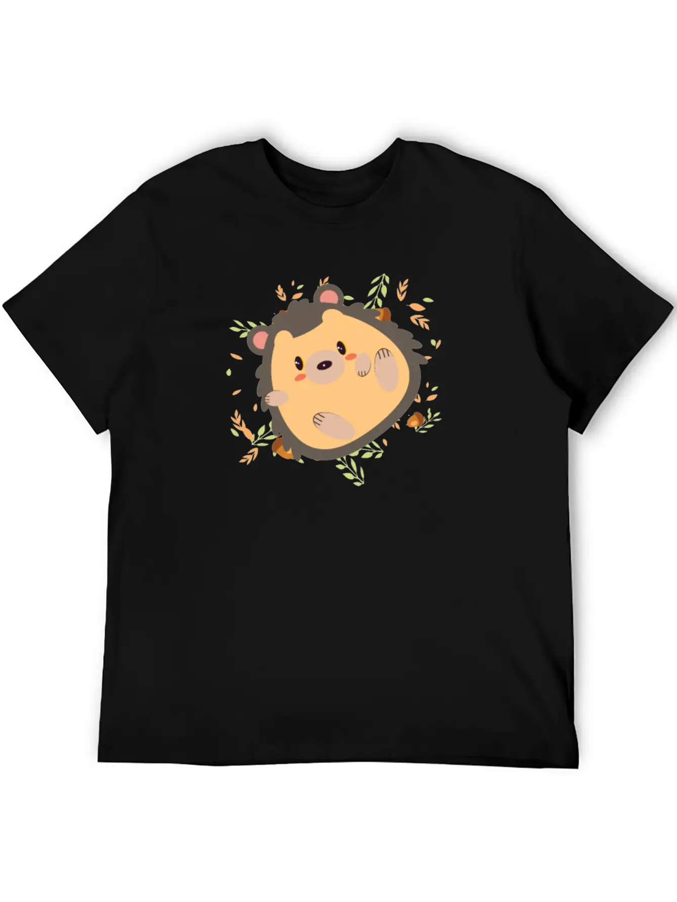 Hedgehog Real Cute Chilling Timeless Short Sleeve Tee – Comfy And Minimalist Design