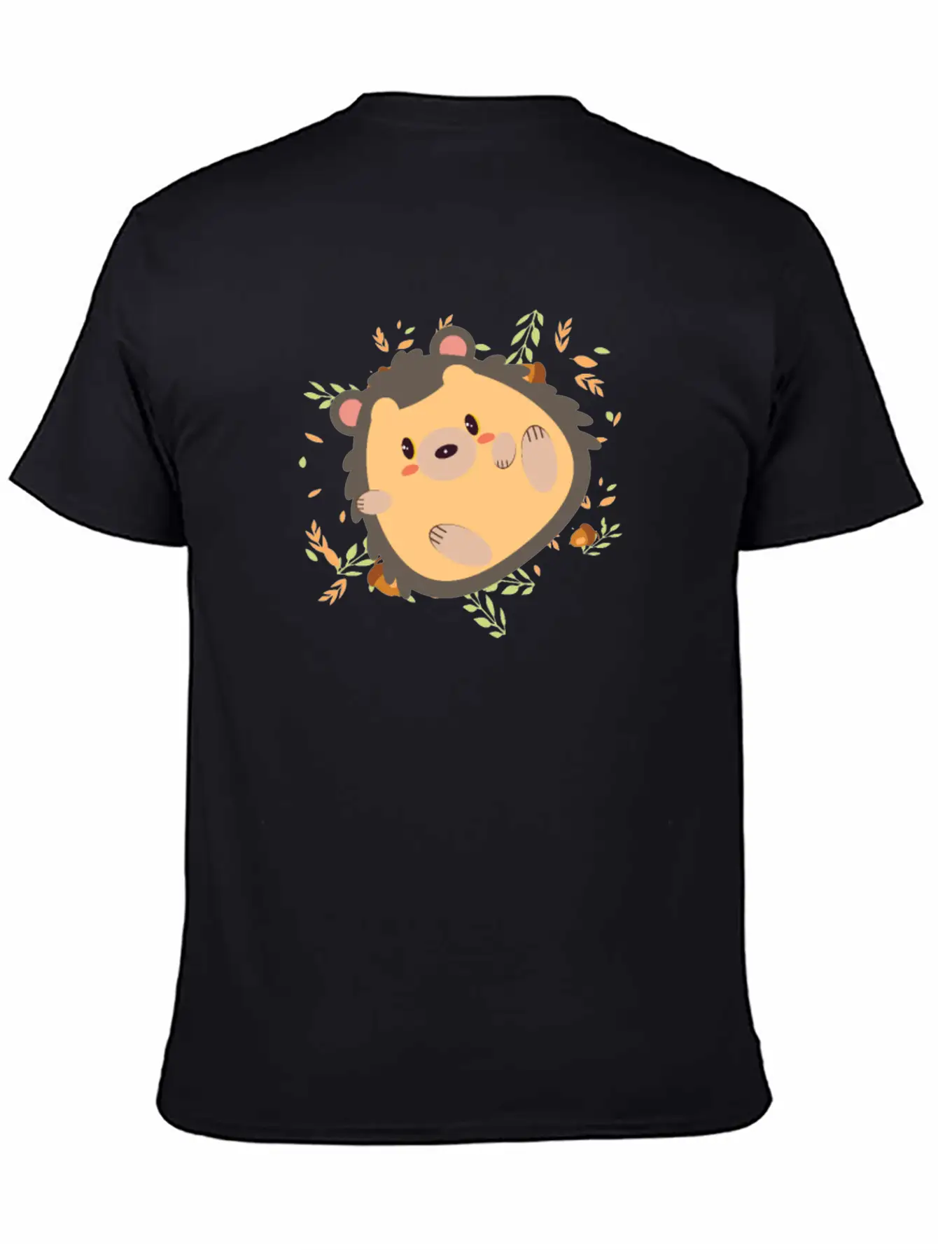 Hedgehog Real Cute Chilling Timeless Short Sleeve Tee – Comfy And Minimalist Design