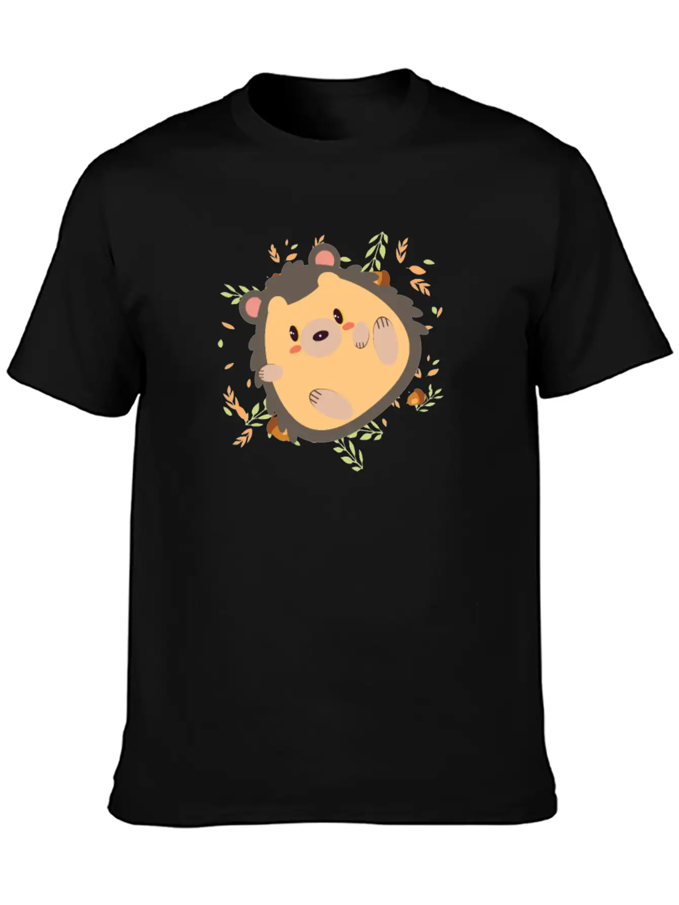 Hedgehog Real Cute Chilling Timeless Short Sleeve Tee – Comfy And Minimalist Design