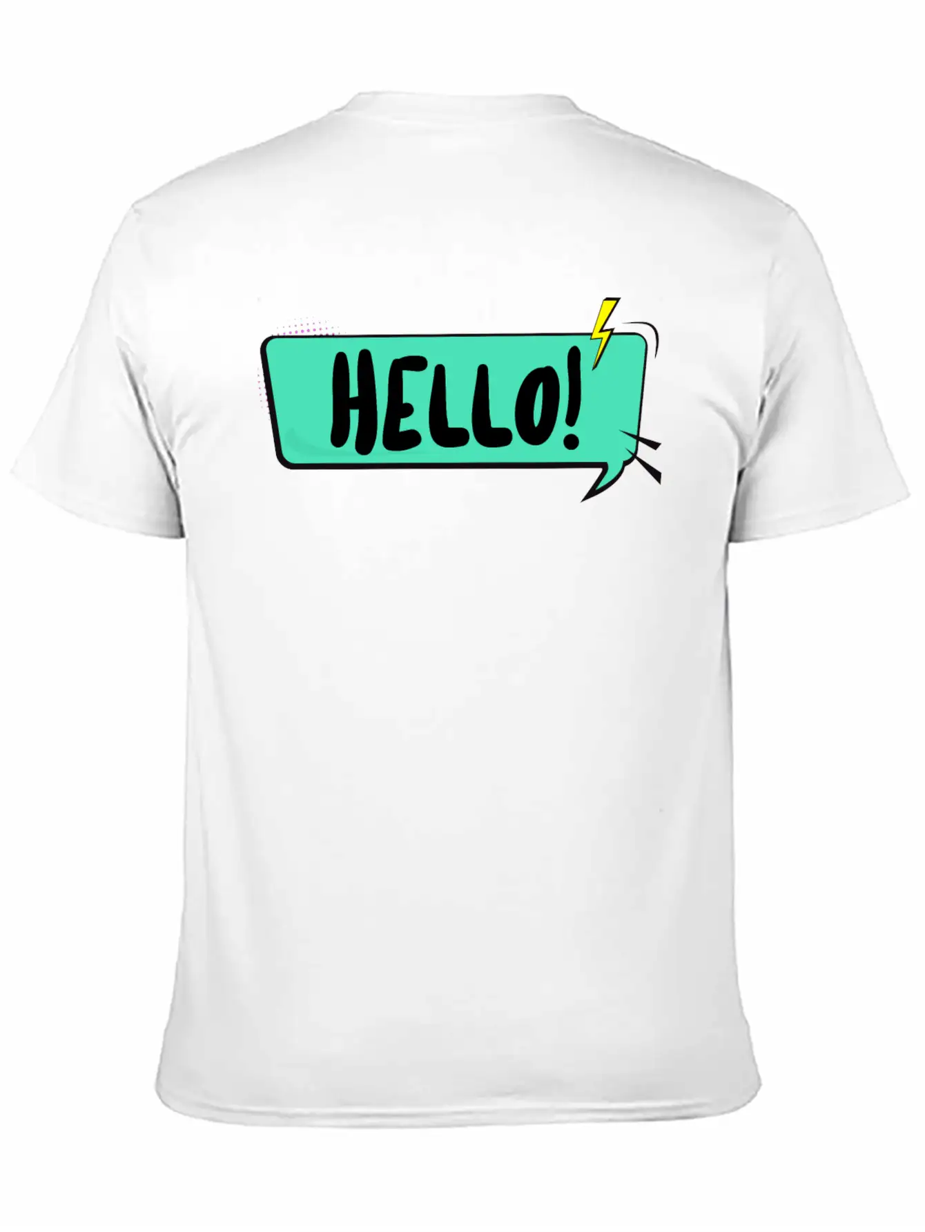 Hello, Funny, Simple And Cool Pop Art Design Comfortable Minimalist Graphic Tee – Summer Style Essential