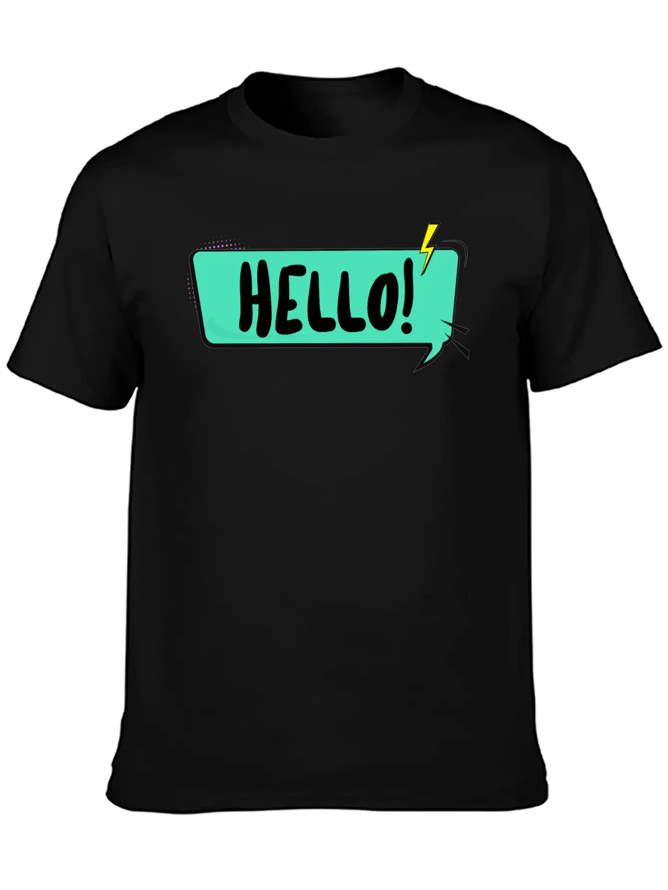 Hello, Funny, Simple And Cool Pop Art Design Comfortable Minimalist Graphic Tee – Summer Style Essential