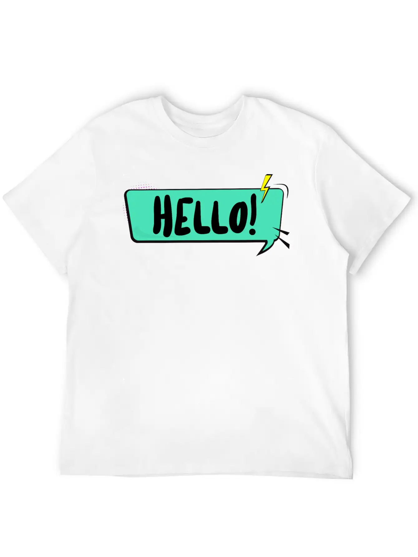 Hello, Funny, Simple And Cool Pop Art Design Comfortable Minimalist Graphic Tee – Summer Style Essential
