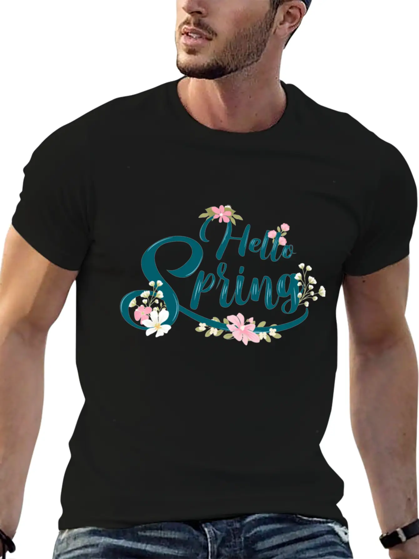 Hello Spring..! SPRING Is The Season Of LOVE.. Comfortable Minimalist Graphic Tee – Summer Style Essential