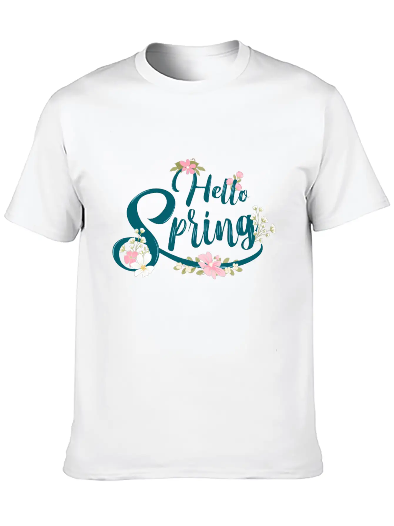 Hello Spring..! SPRING Is The Season Of LOVE.. Comfortable Minimalist Graphic Tee – Summer Style Essential