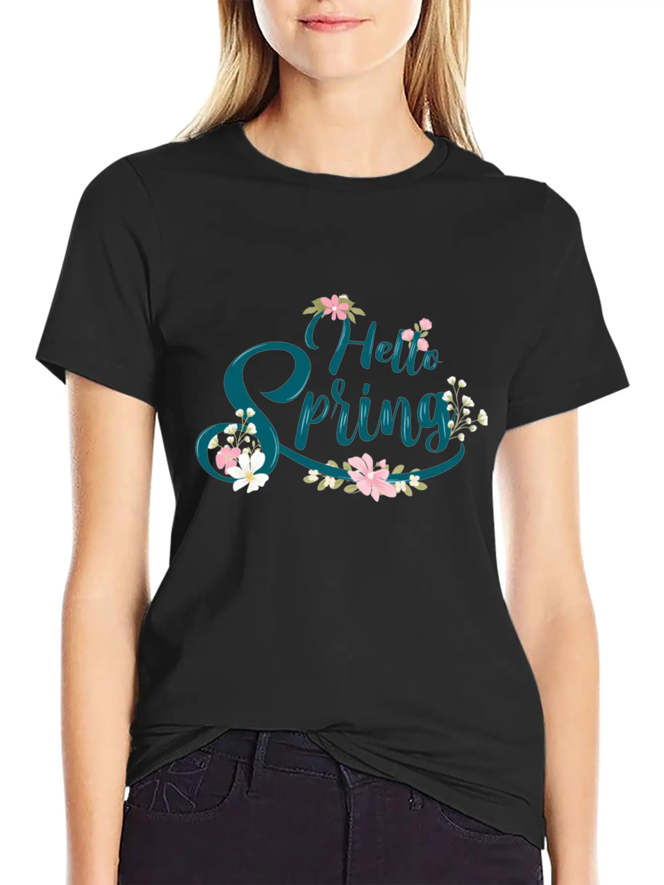 Hello Spring..! SPRING Is The Season Of LOVE.. Comfortable Minimalist Graphic Tee – Summer Style Essential