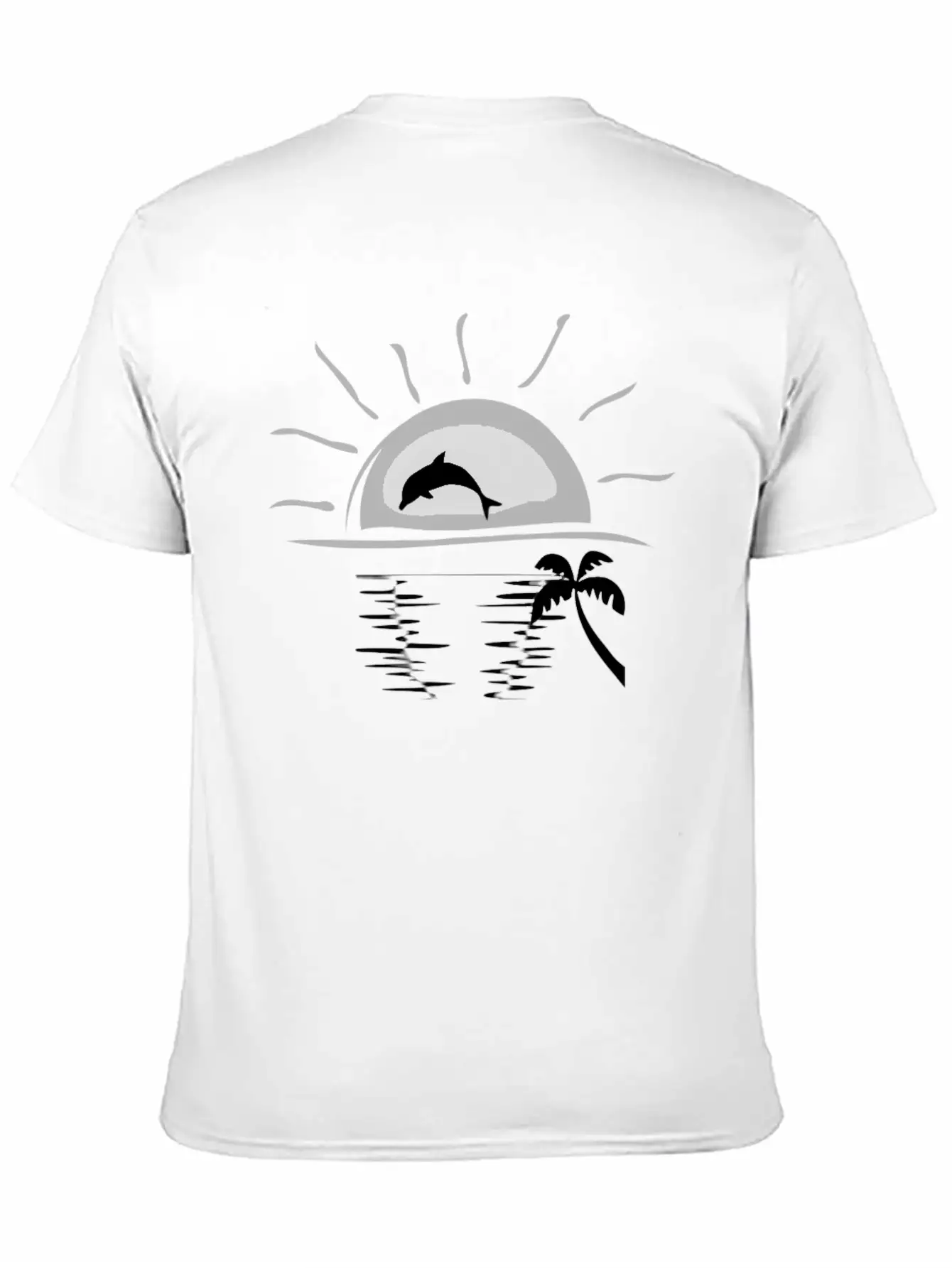 HELLO SUMMER - Summer Is Calling Dolphin. Stylish Everyday T-Shirt – Unisex Basic Cotton Tee