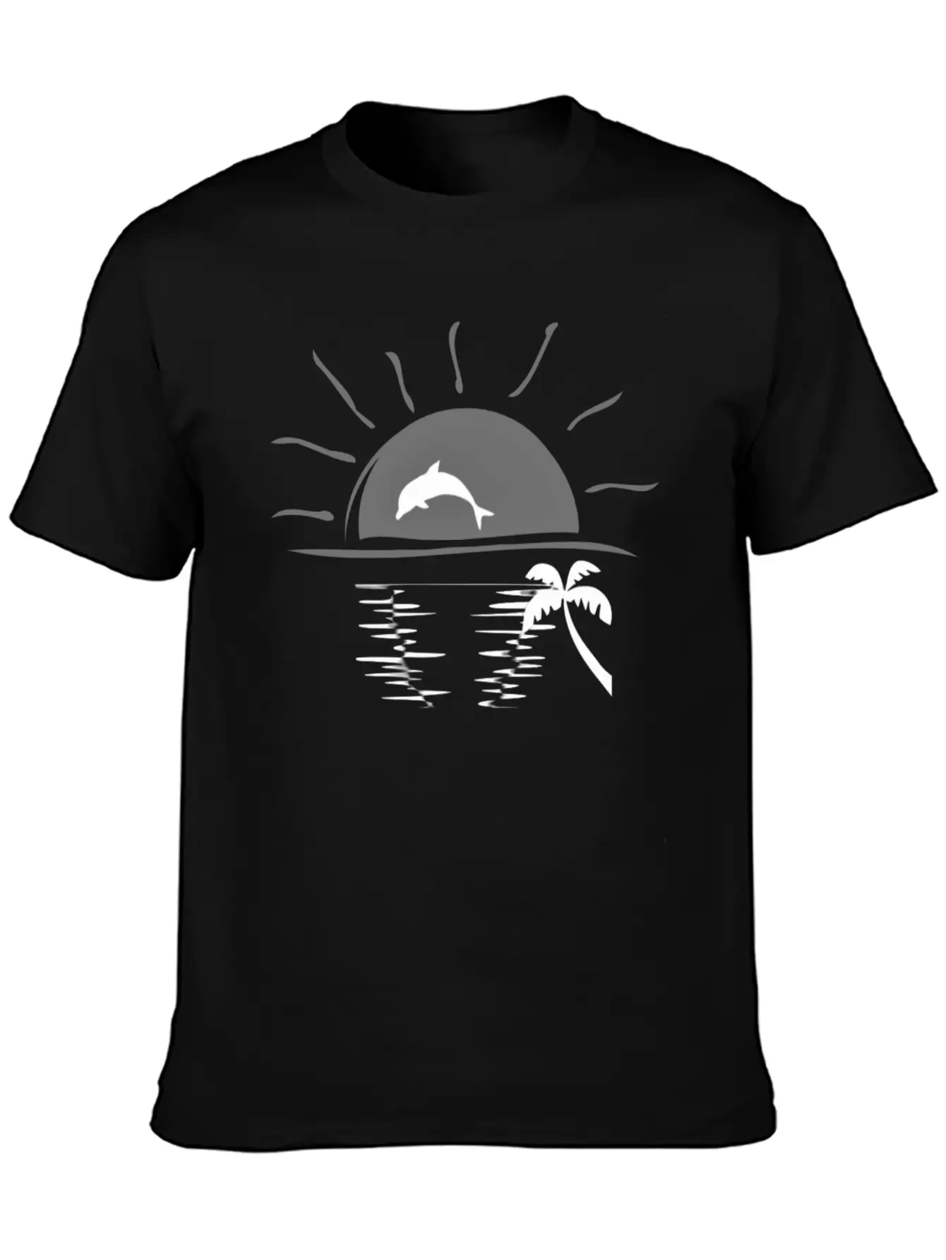 HELLO SUMMER - Summer Is Calling Dolphin. Stylish Everyday T-Shirt – Unisex Basic Cotton Tee