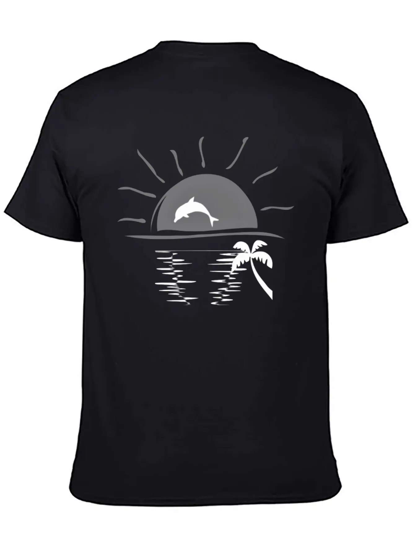 HELLO SUMMER - Summer Is Calling Dolphin. Stylish Everyday T-Shirt – Unisex Basic Cotton Tee