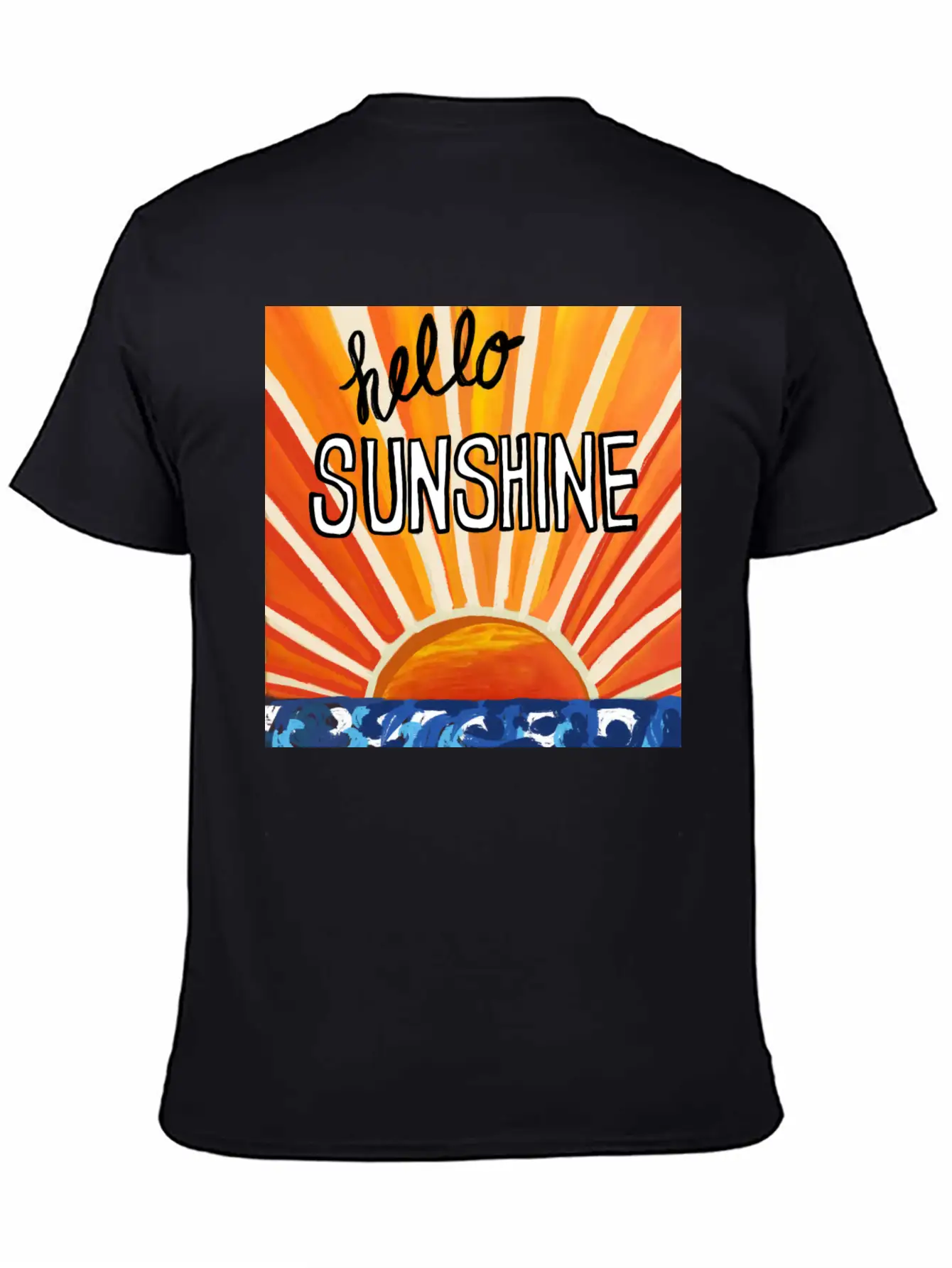 Hello Sunshine Timeless Short Sleeve Tee – Comfy And Minimalist Design